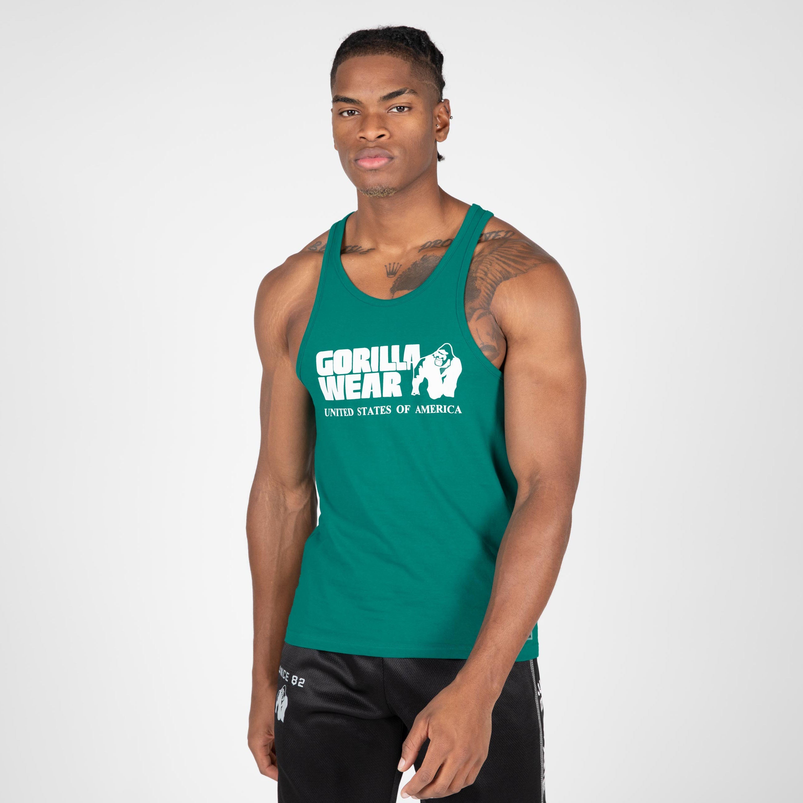 Gorilla Wear Classic Tank Top, teal green Gorilla Wear