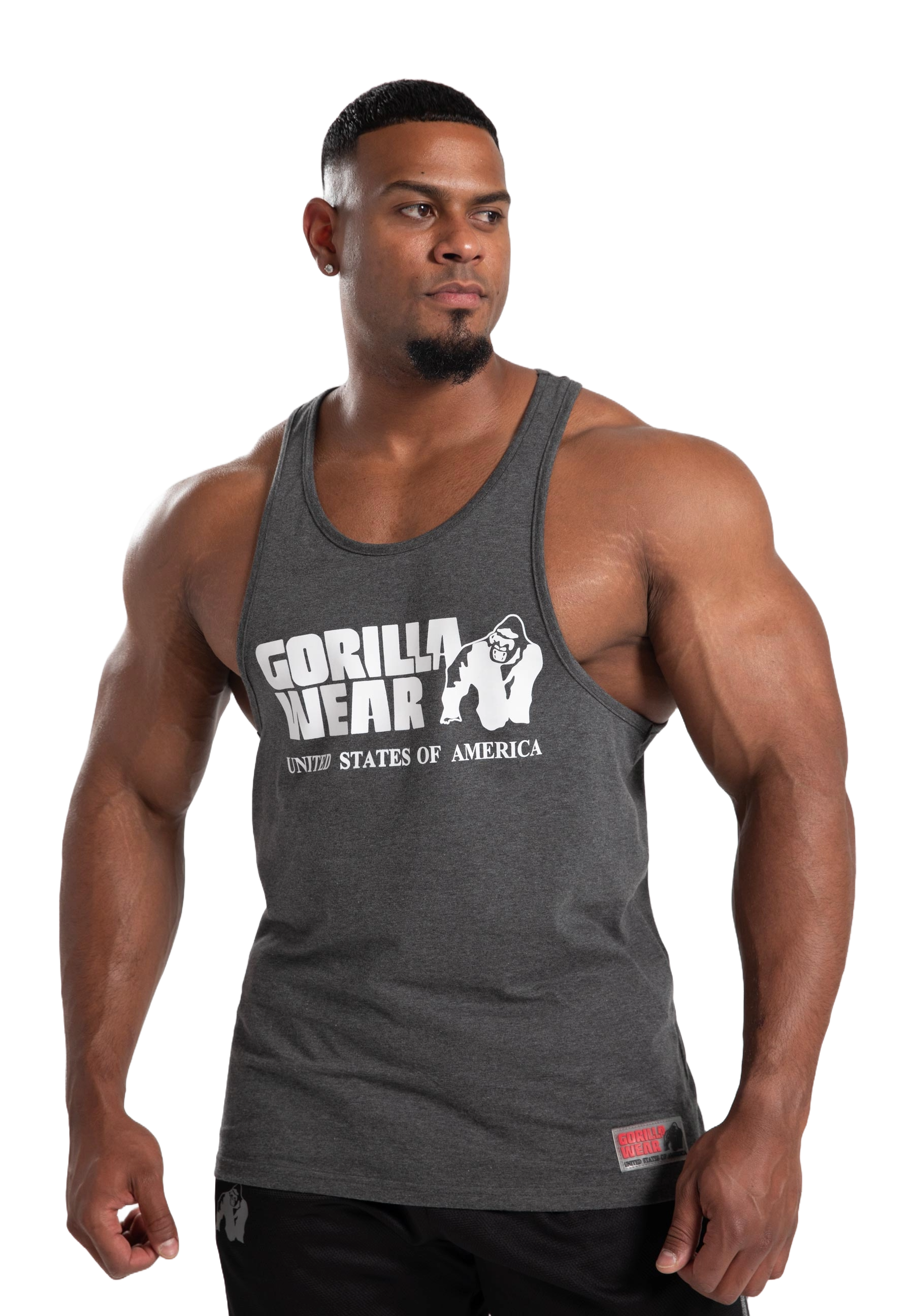 Gorilla Wear Classic Tank Top, dark grey Gorilla Wear
