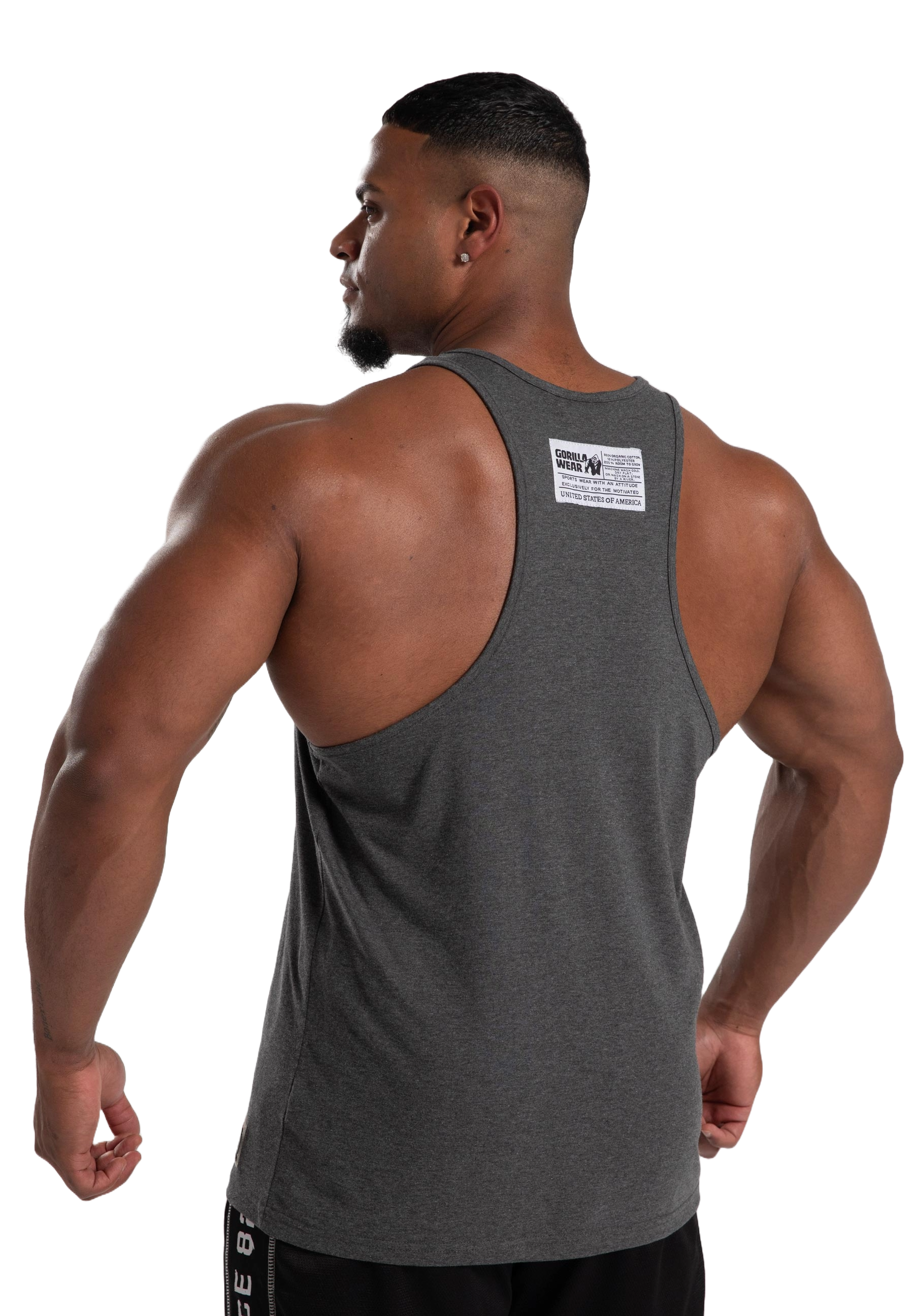 Gorilla Wear Classic Tank Top, dark grey Gorilla Wear