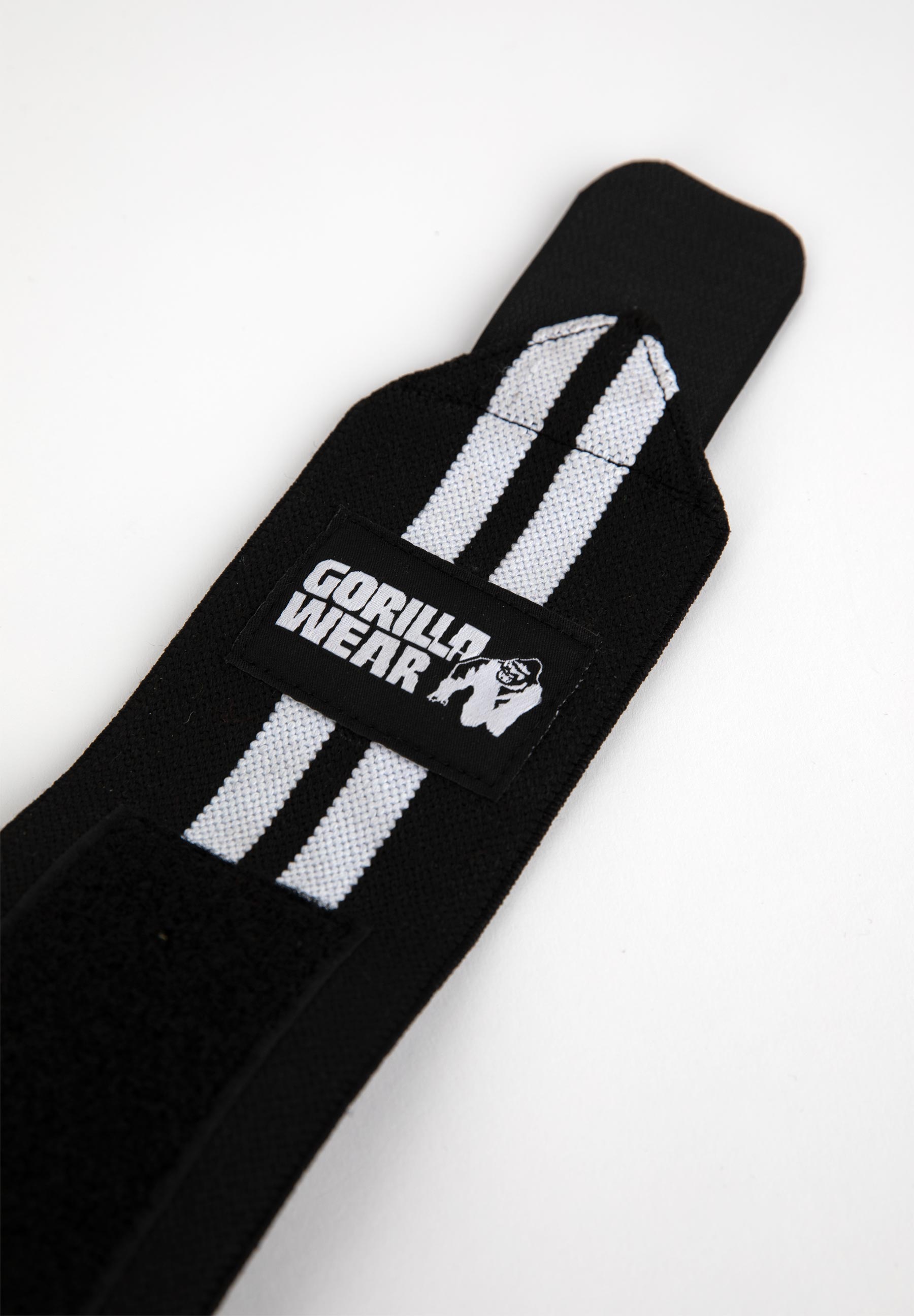 Gorilla Wear Ankle Wraps, black/white Gorilla Wear