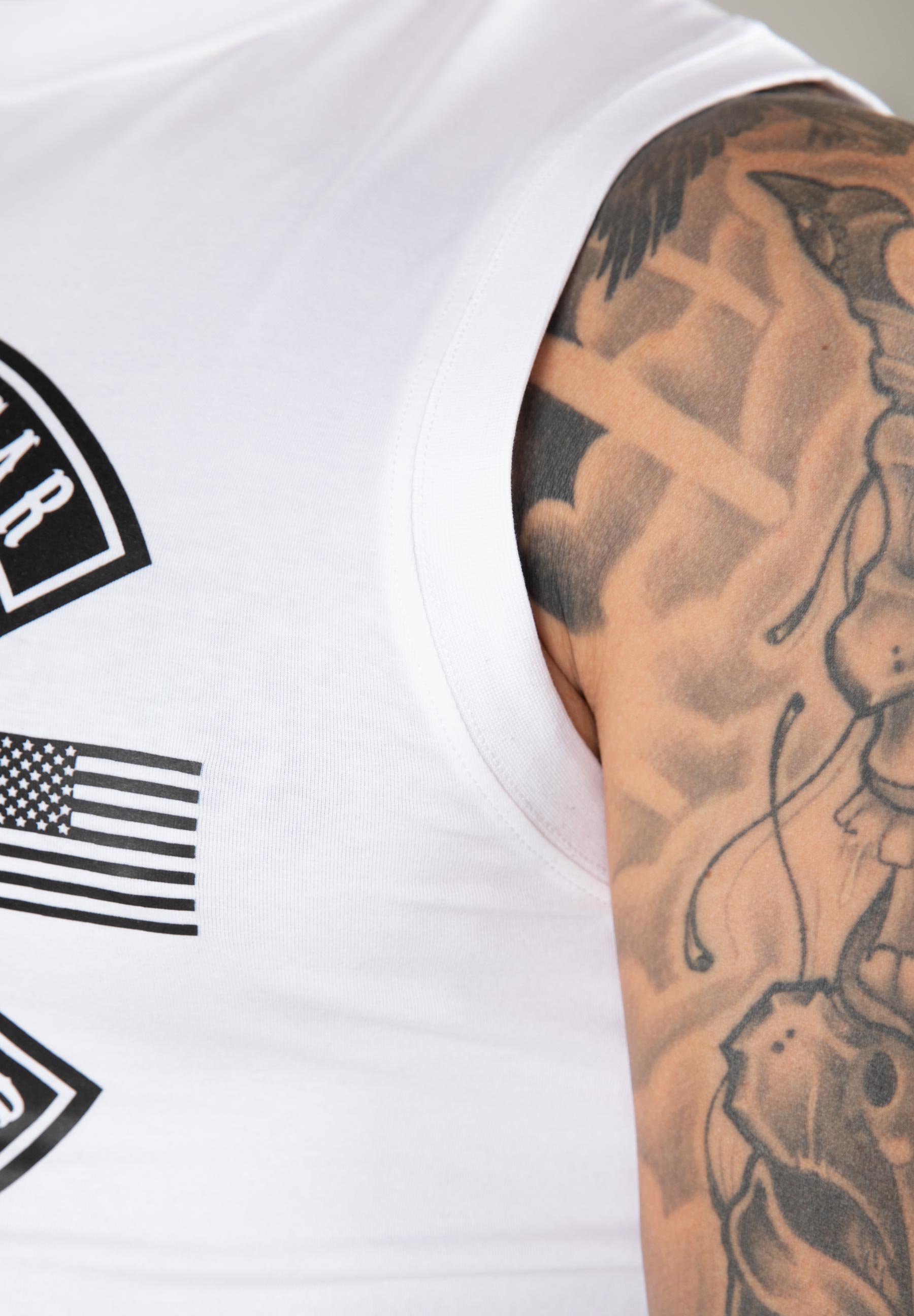 Gorilla Wear Tulsa Tank Top, white Gorilla Wear