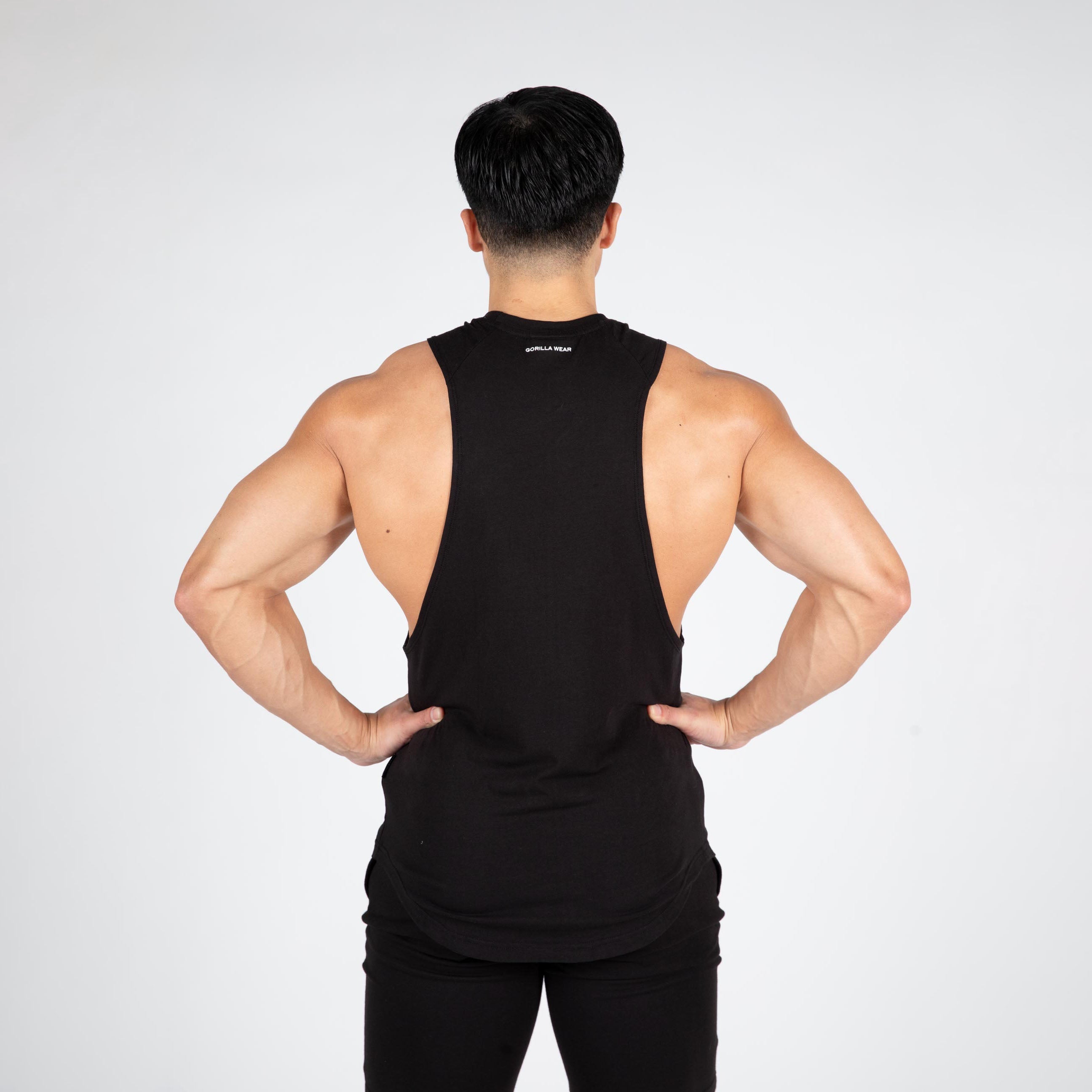 Gorilla Wear Milo Drop Armhole Tank Top, black Gorilla Wear