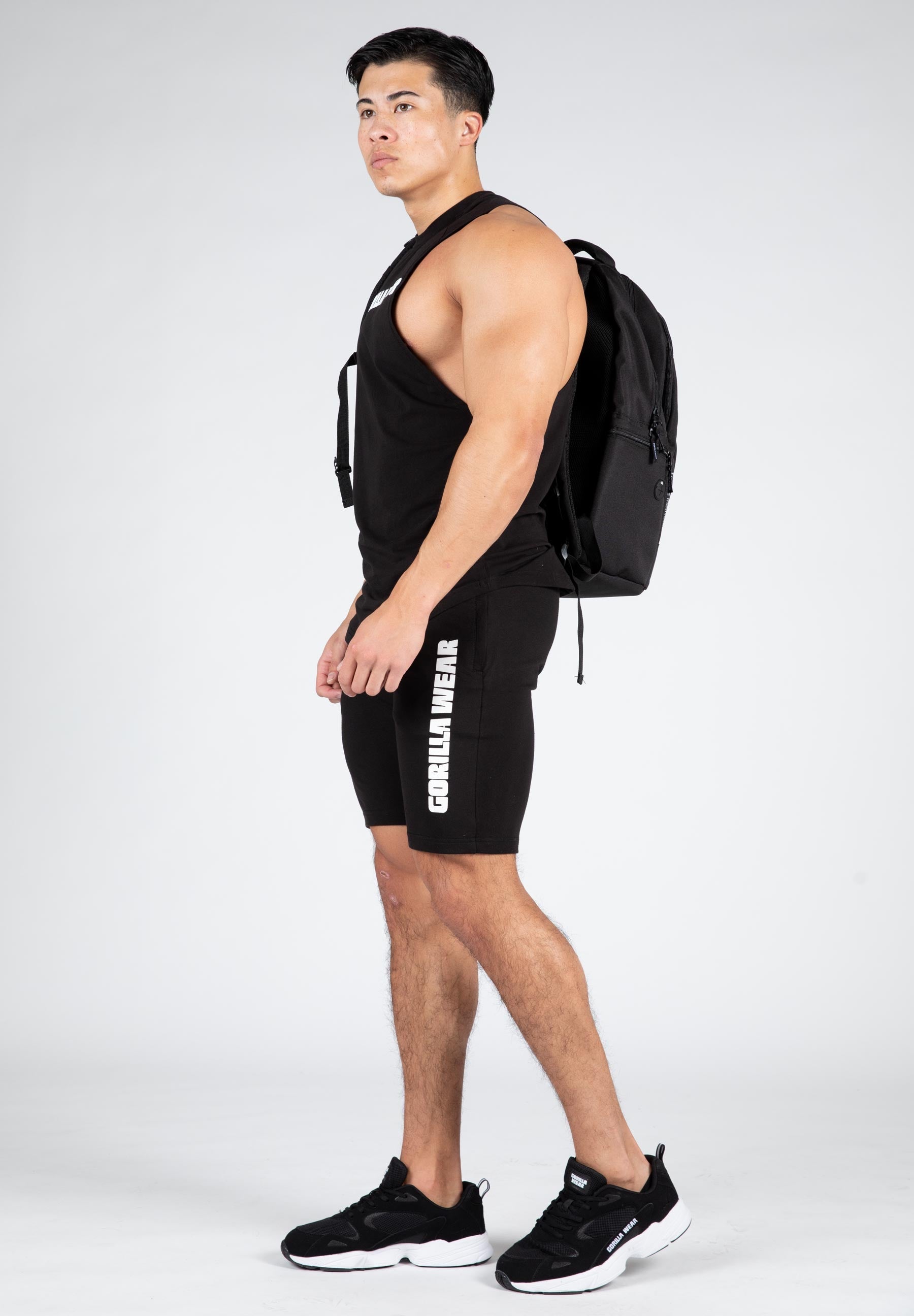 Gorilla Wear Milo Drop Armhole Tank Top, black Gorilla Wear
