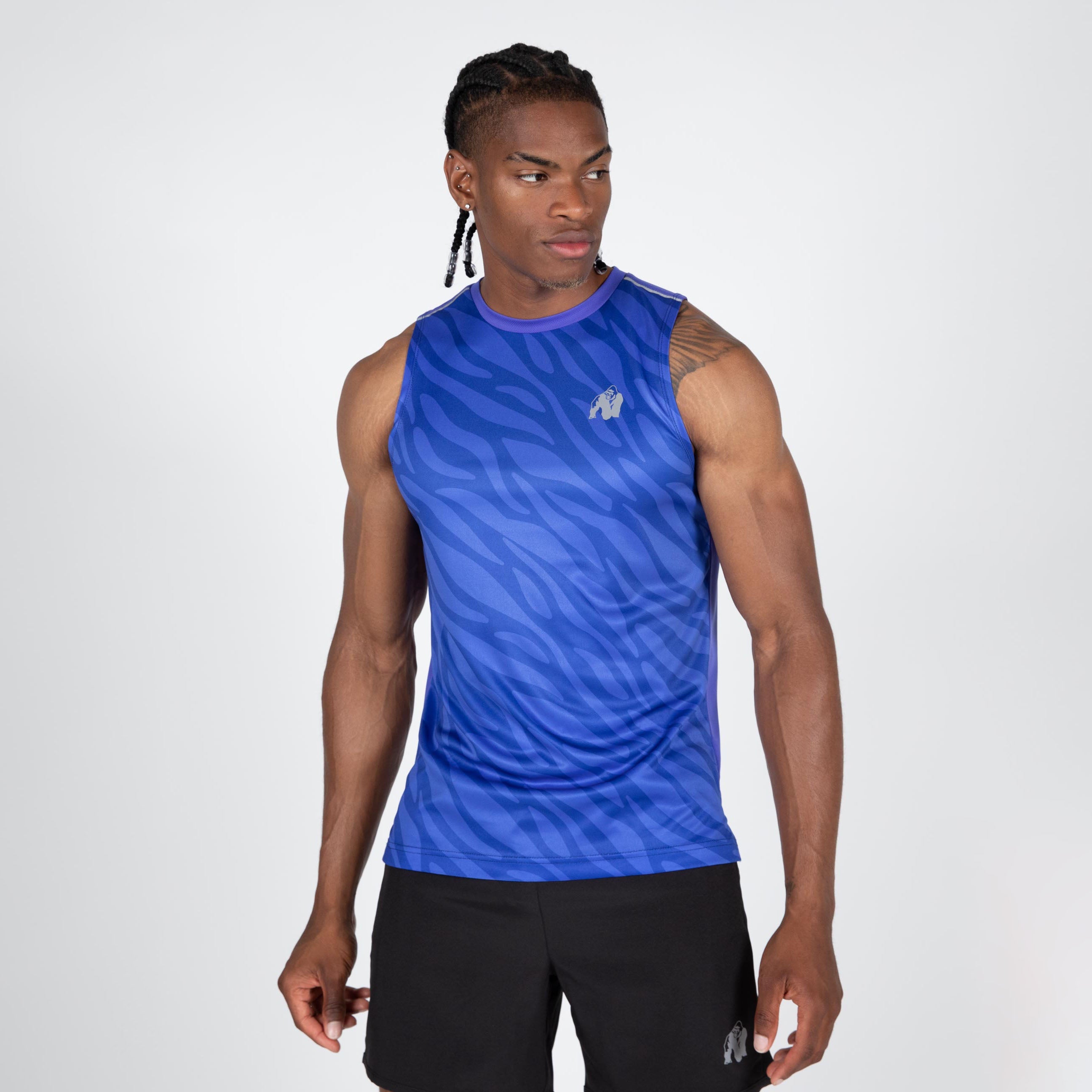 Gorilla Wear Washington Tank Top, blue Gorilla Wear