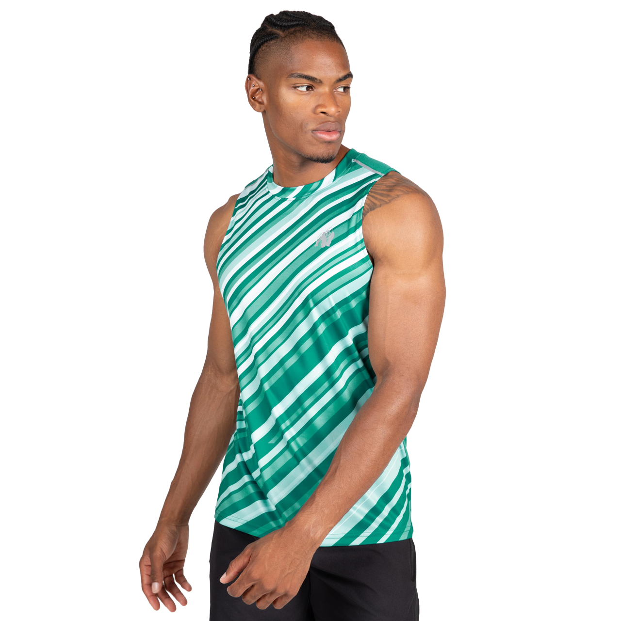 Gorilla Wear Easton Tank Top, teal green Gorilla Wear