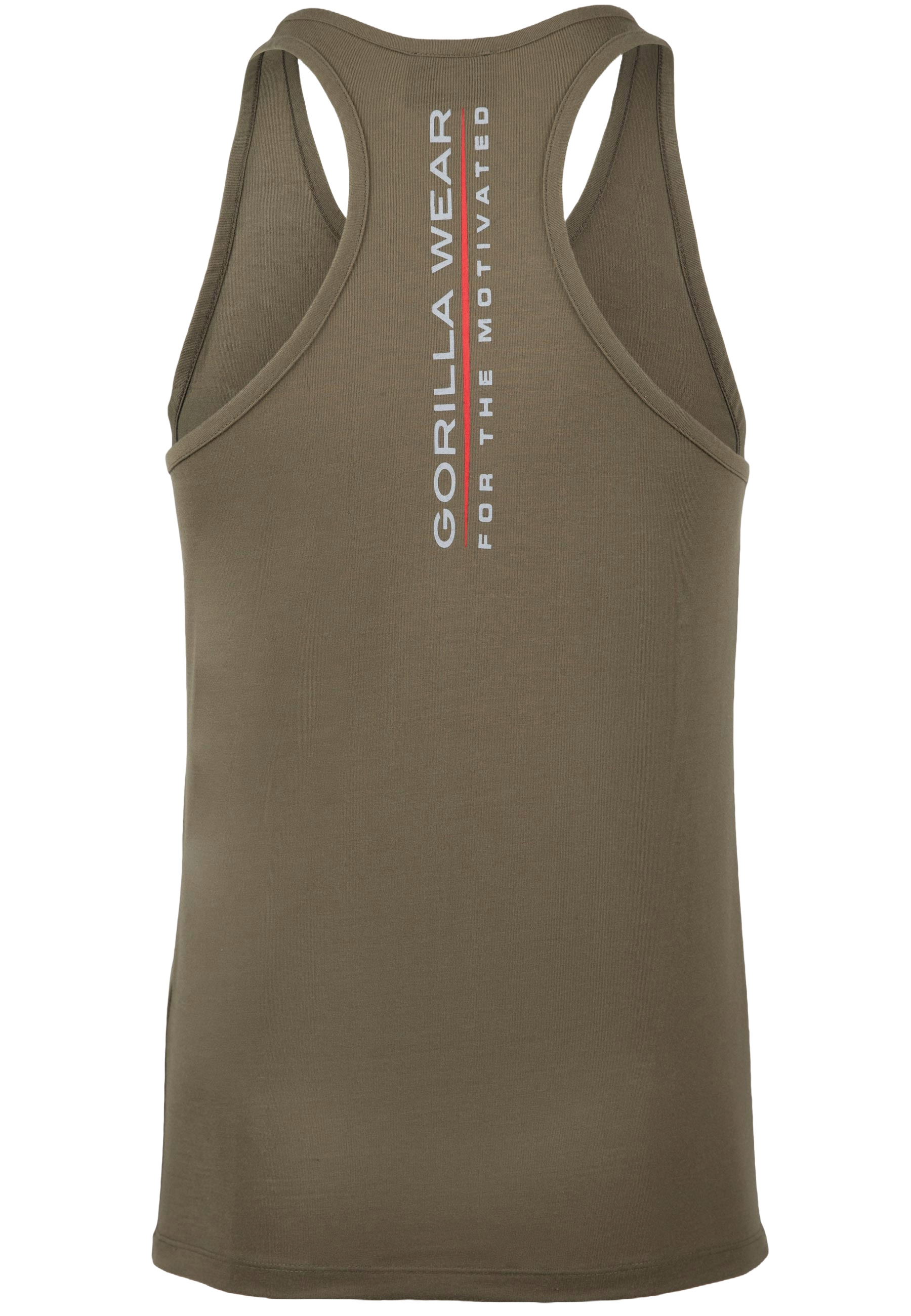 Gorilla Wear Lafayette Racerback Tank Top, army green Gorilla Wear