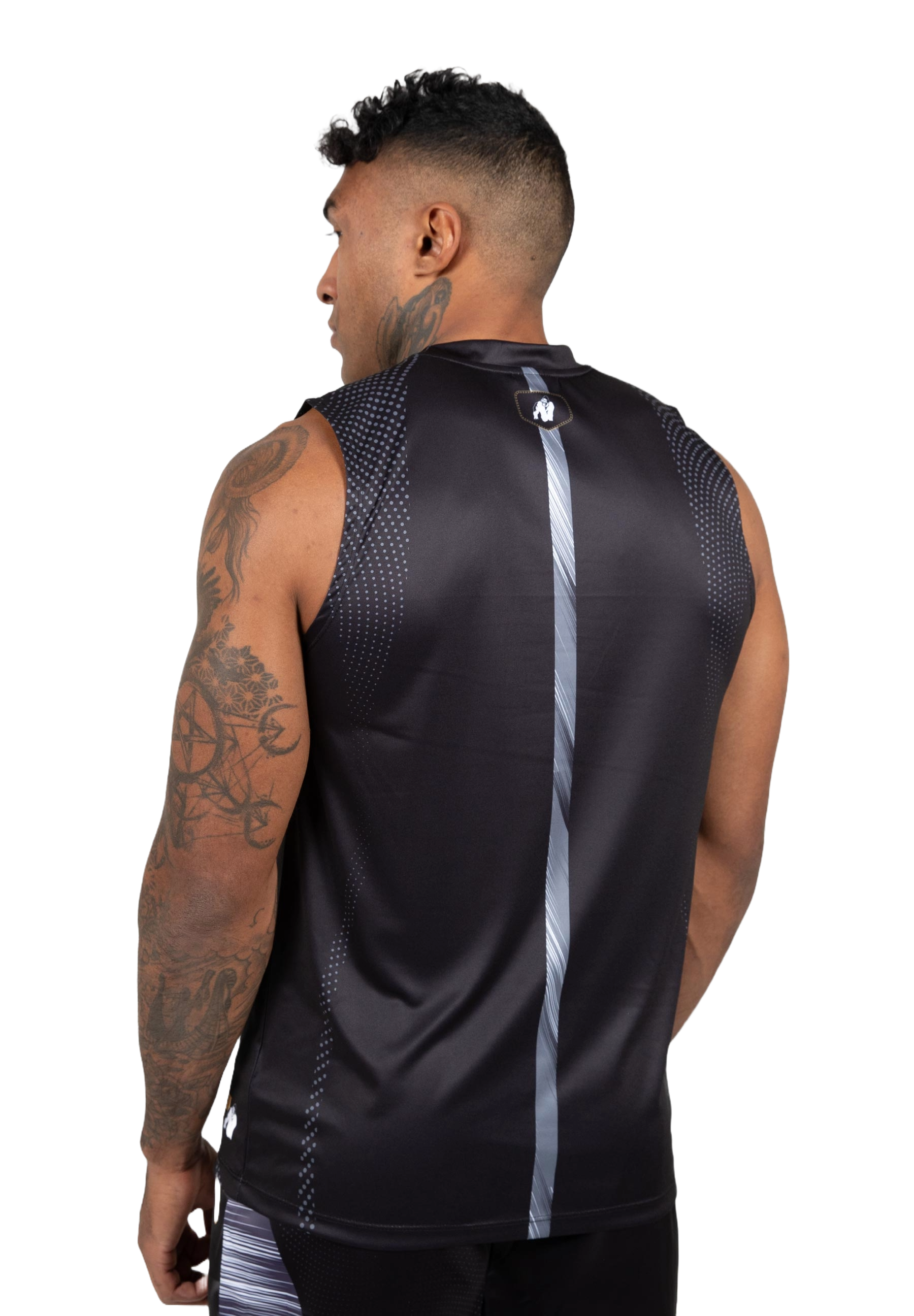 Gorilla Wear Clayton Tank Top, black/gold Gorilla Wear