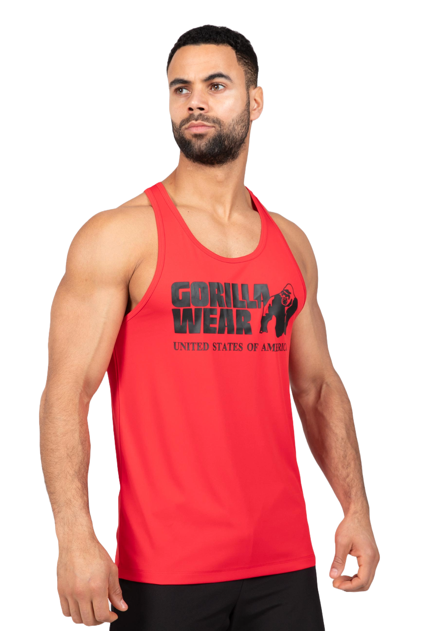 Gorilla Wear Classic Training Tank Top, red Gorilla Wear