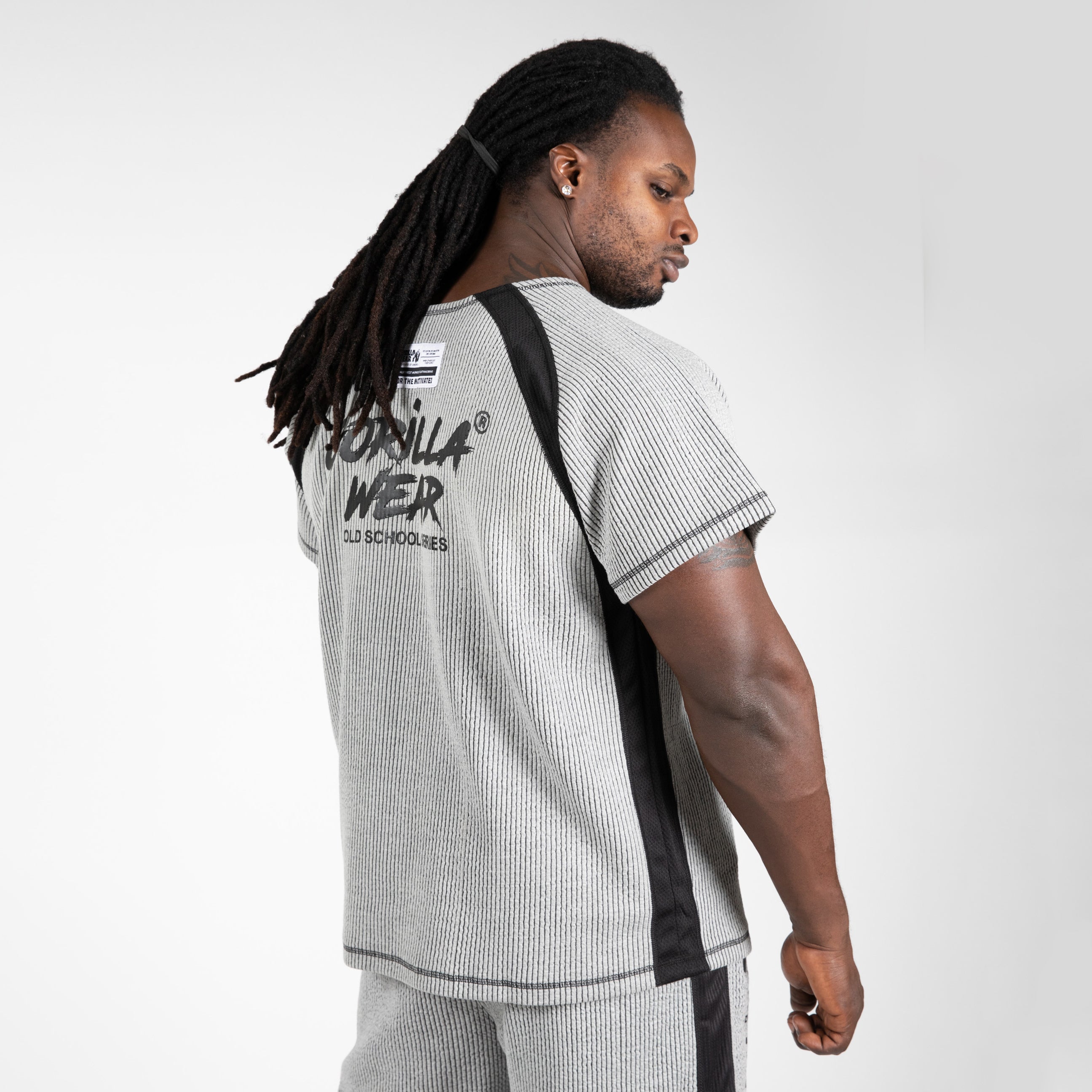 Gorilla Wear Augustine Old School Work Out Top, grey Gorilla Wear