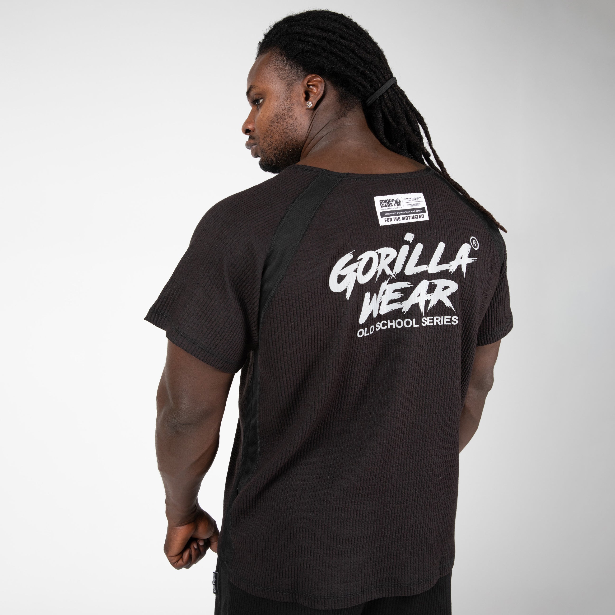 Gorilla Wear Augustine Old School Work Out Top, black Gorilla Wear