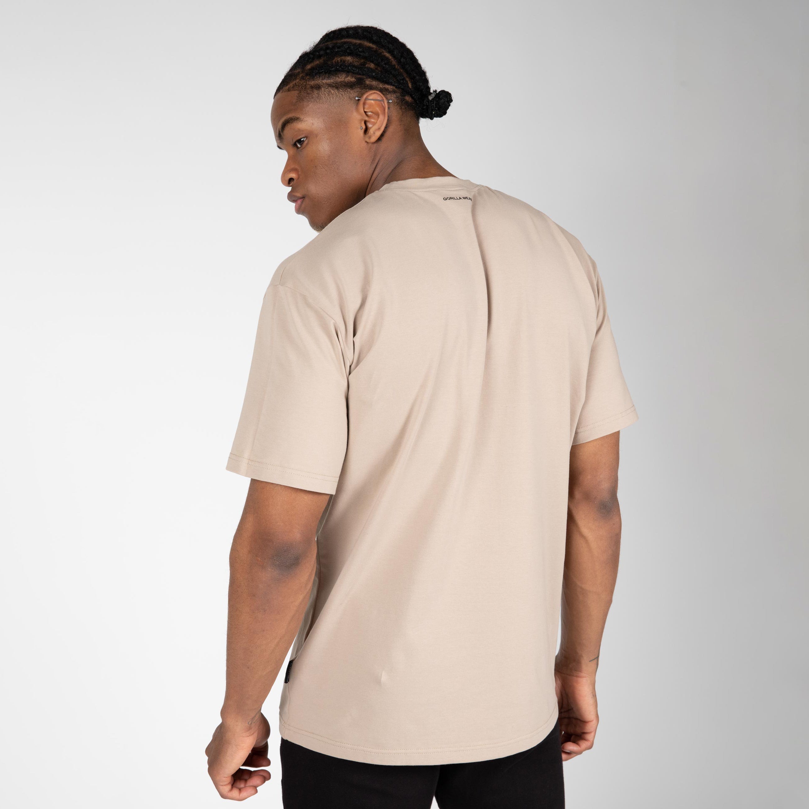 Gorilla Wear Dover Oversized T-Shirt, beige Gorilla Wear