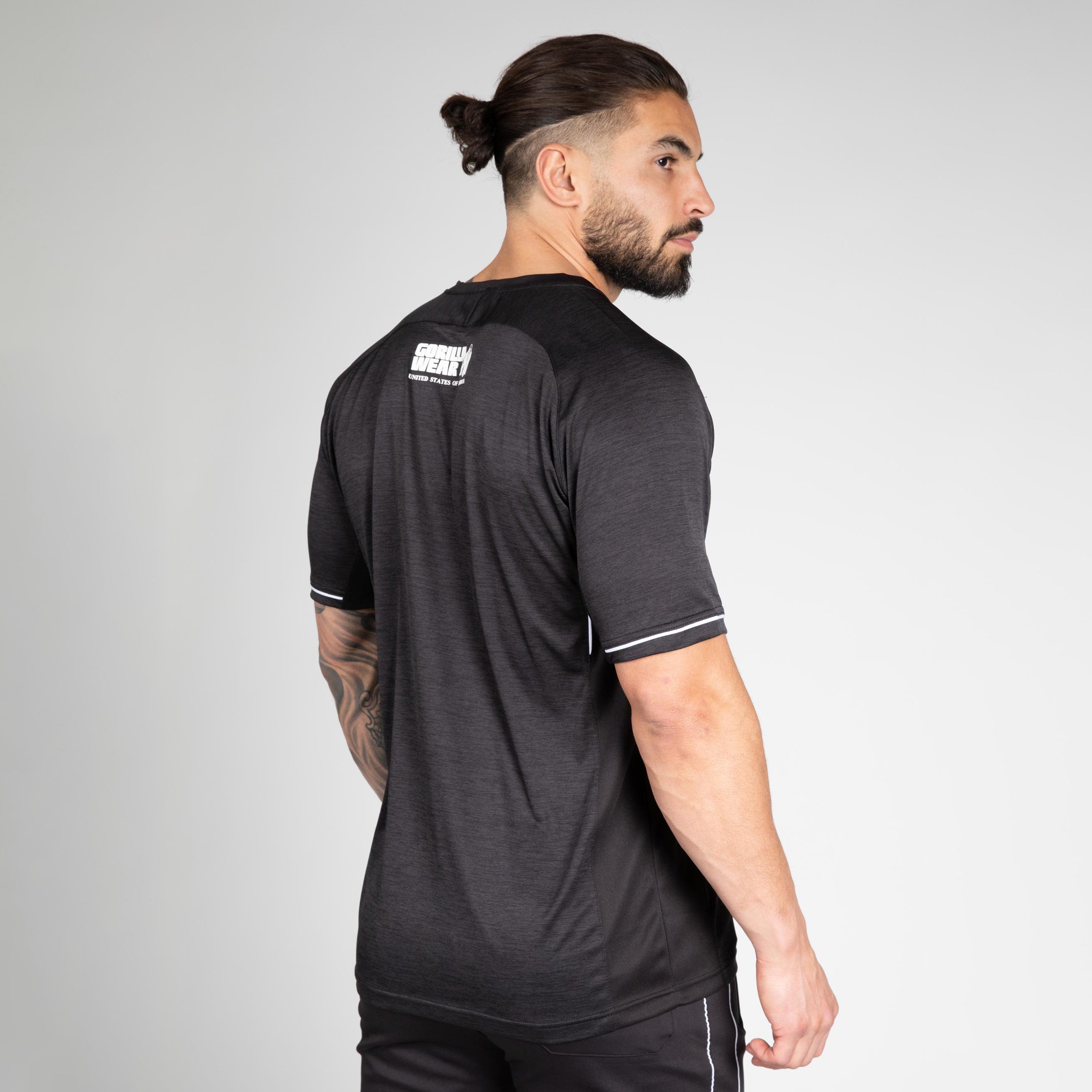 Gorilla Wear Fremont T-Shirt, black/white Gorilla Wear