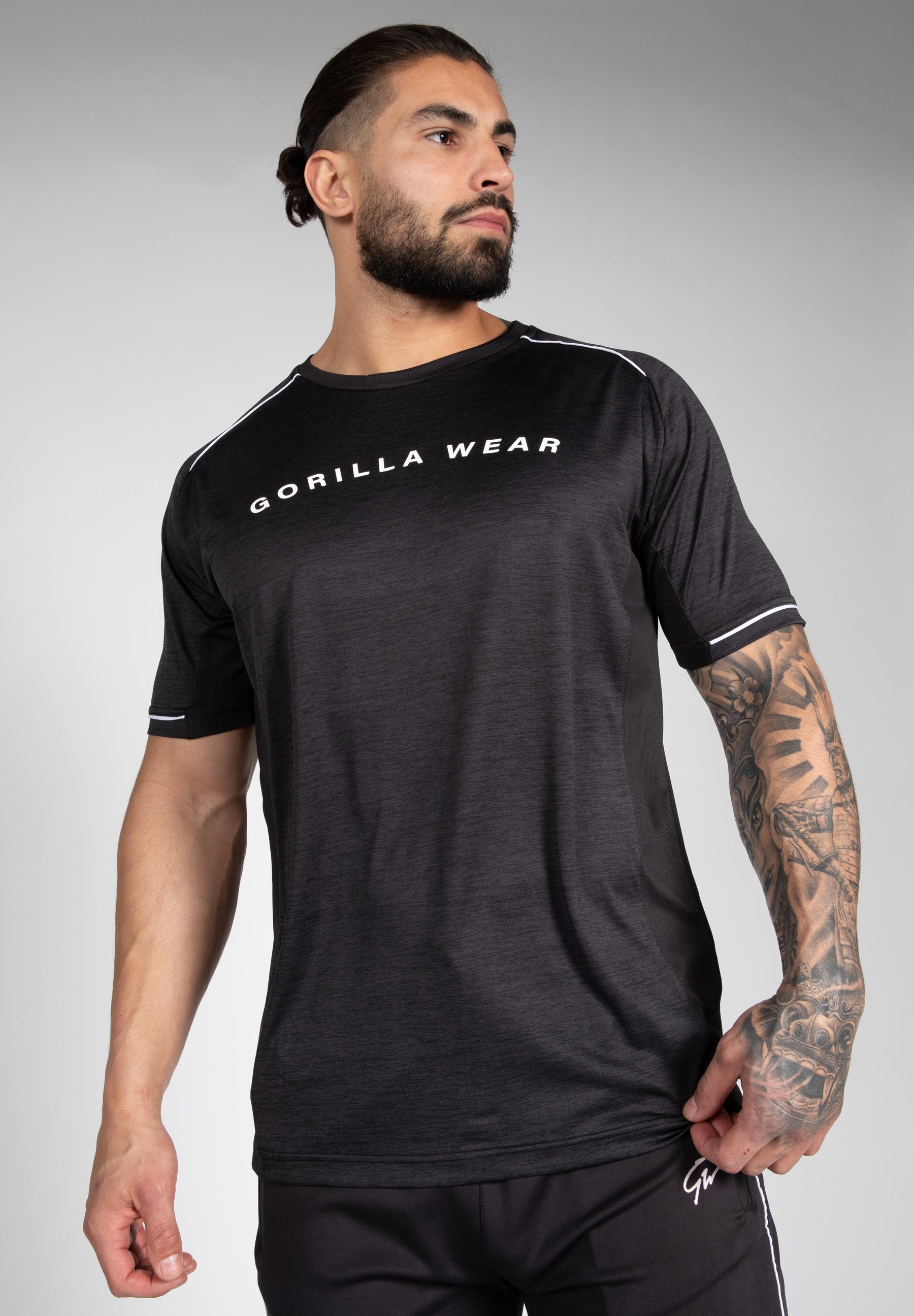 Gorilla Wear Fremont T-Shirt, black/white Gorilla Wear