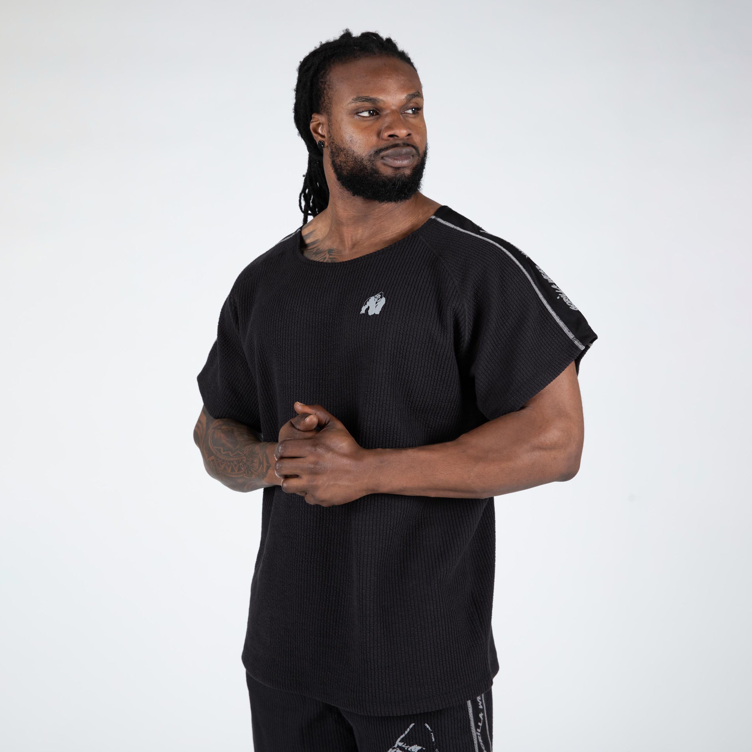 Gorilla Wear Buffalo Old School Workout Top, black/grey Gorilla Wear