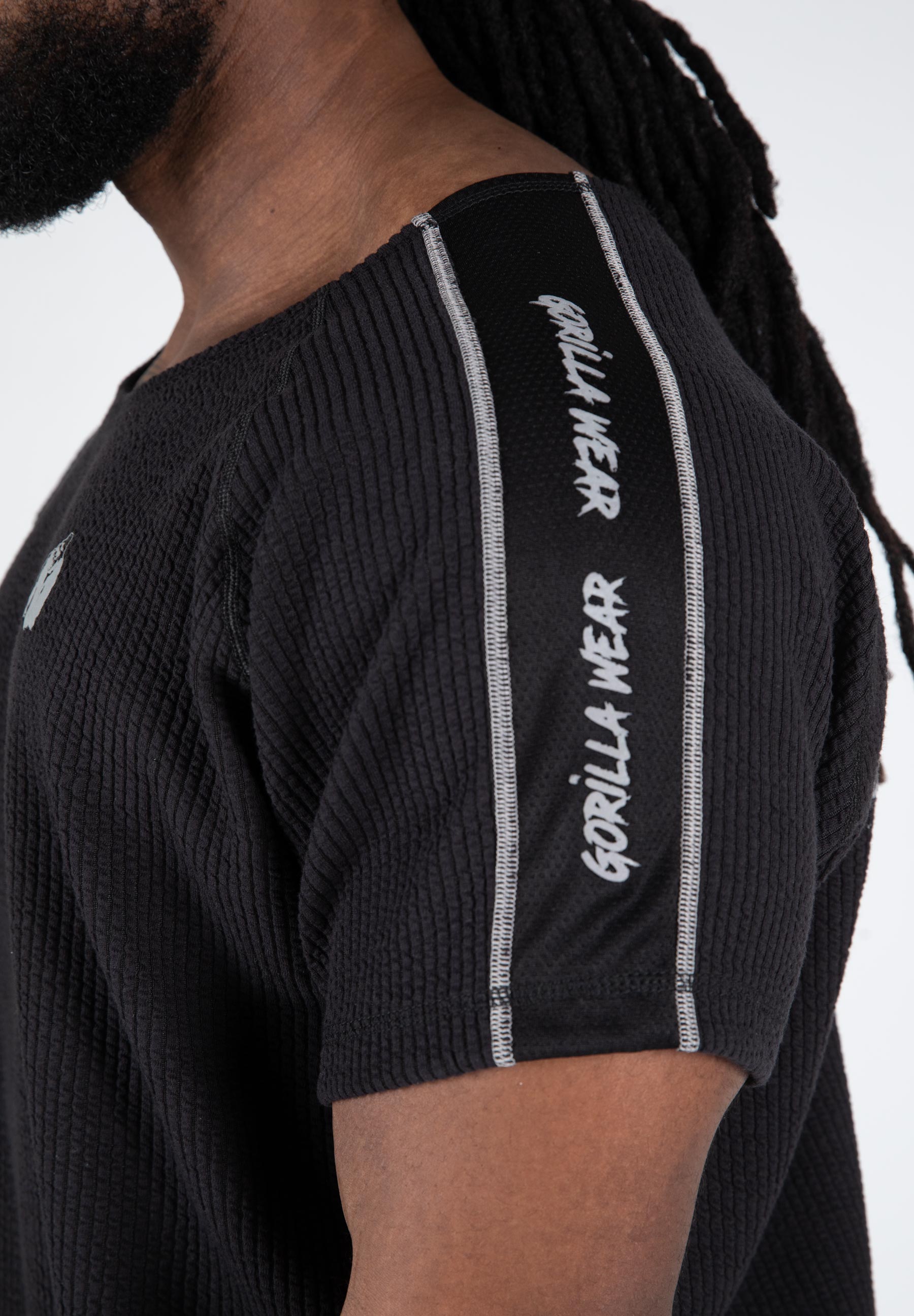 Gorilla Wear Buffalo Old School Workout Top, black/grey Gorilla Wear