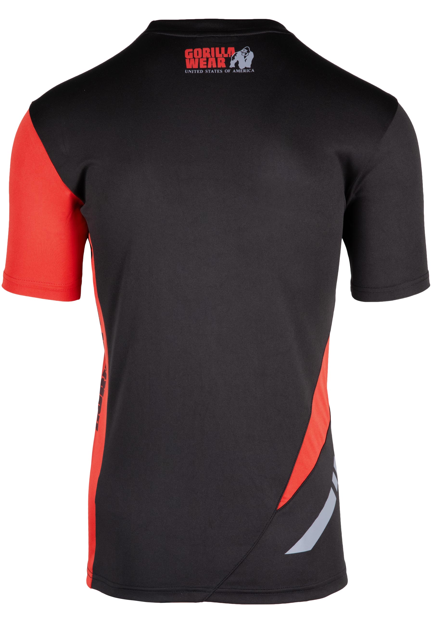 Gorilla Wear Hornell T-Shirt, black/red Gorilla Wear