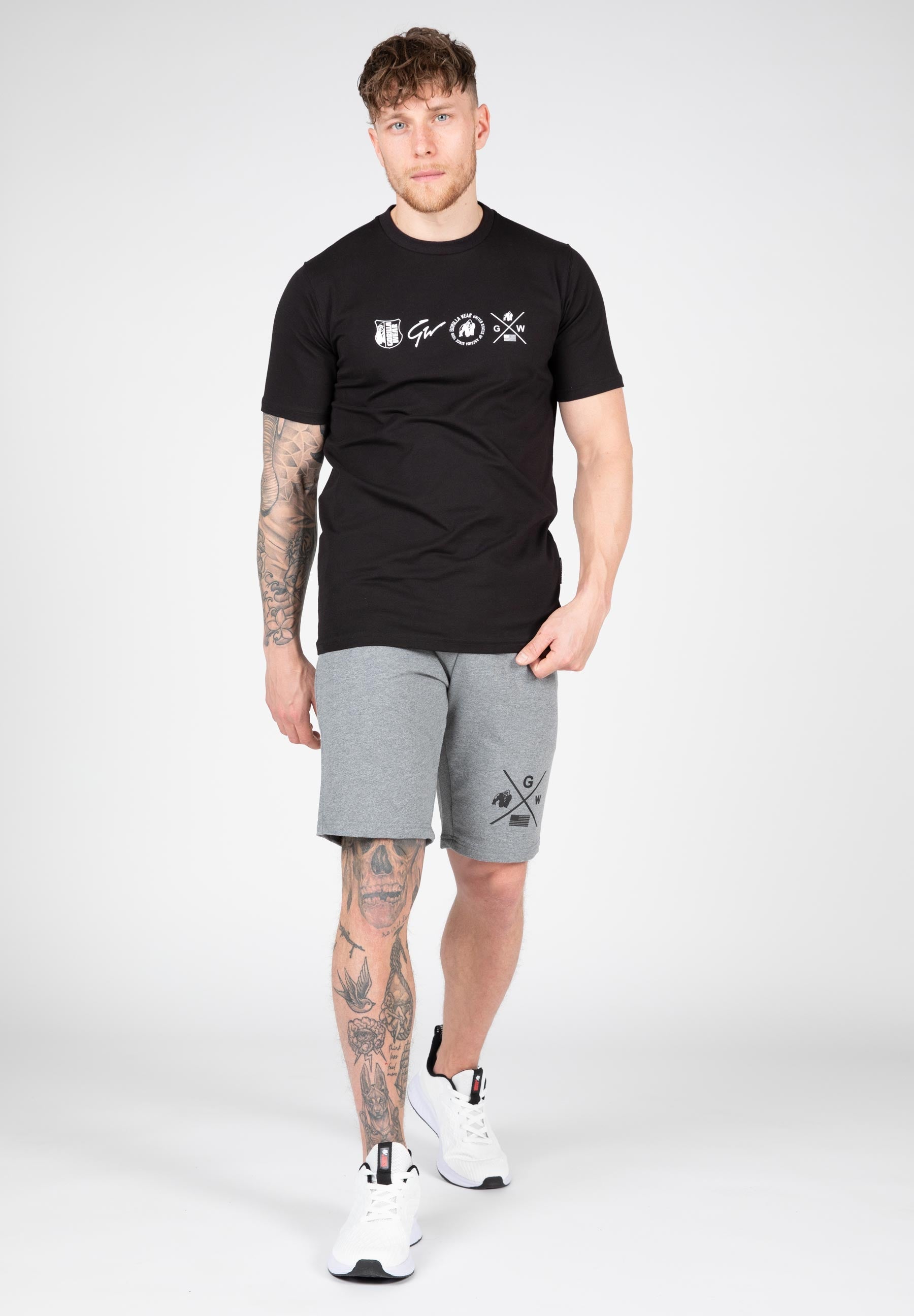 Gorilla Wear Swanton T-Shirt, black Gorilla Wear