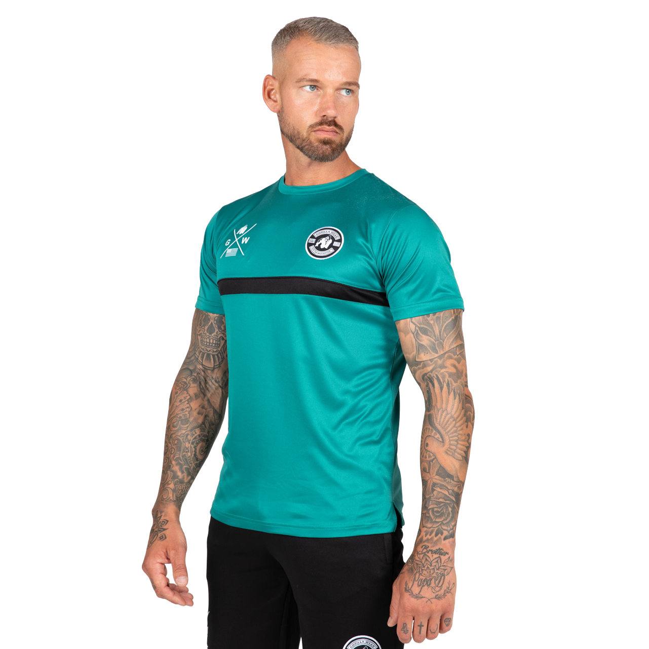 Gorilla Wear Vernon T-Shirt, teal green Gorilla Wear