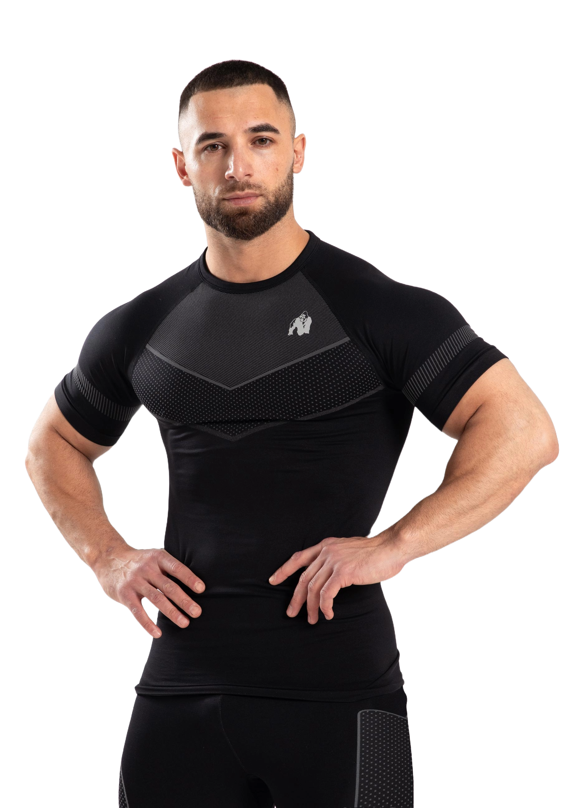 Gorilla Wear Norton Seamless T-Shirt, black Gorilla Wear
