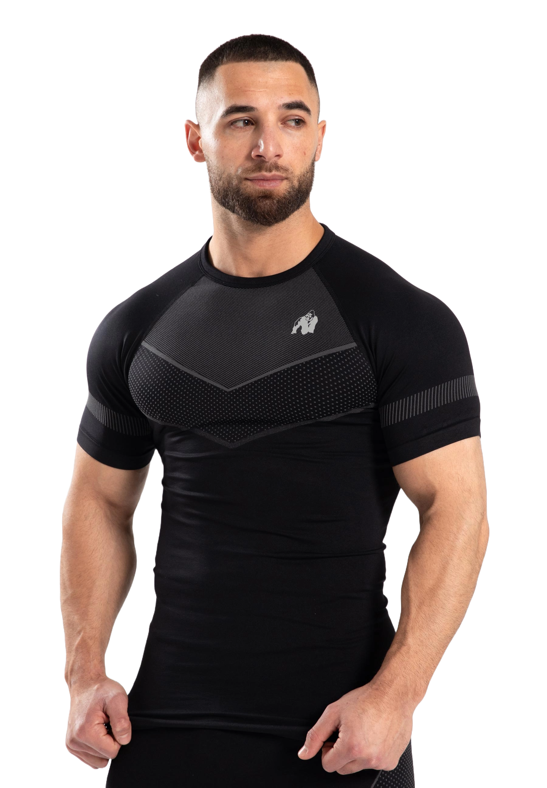 Gorilla Wear Norton Seamless T-Shirt, black Gorilla Wear