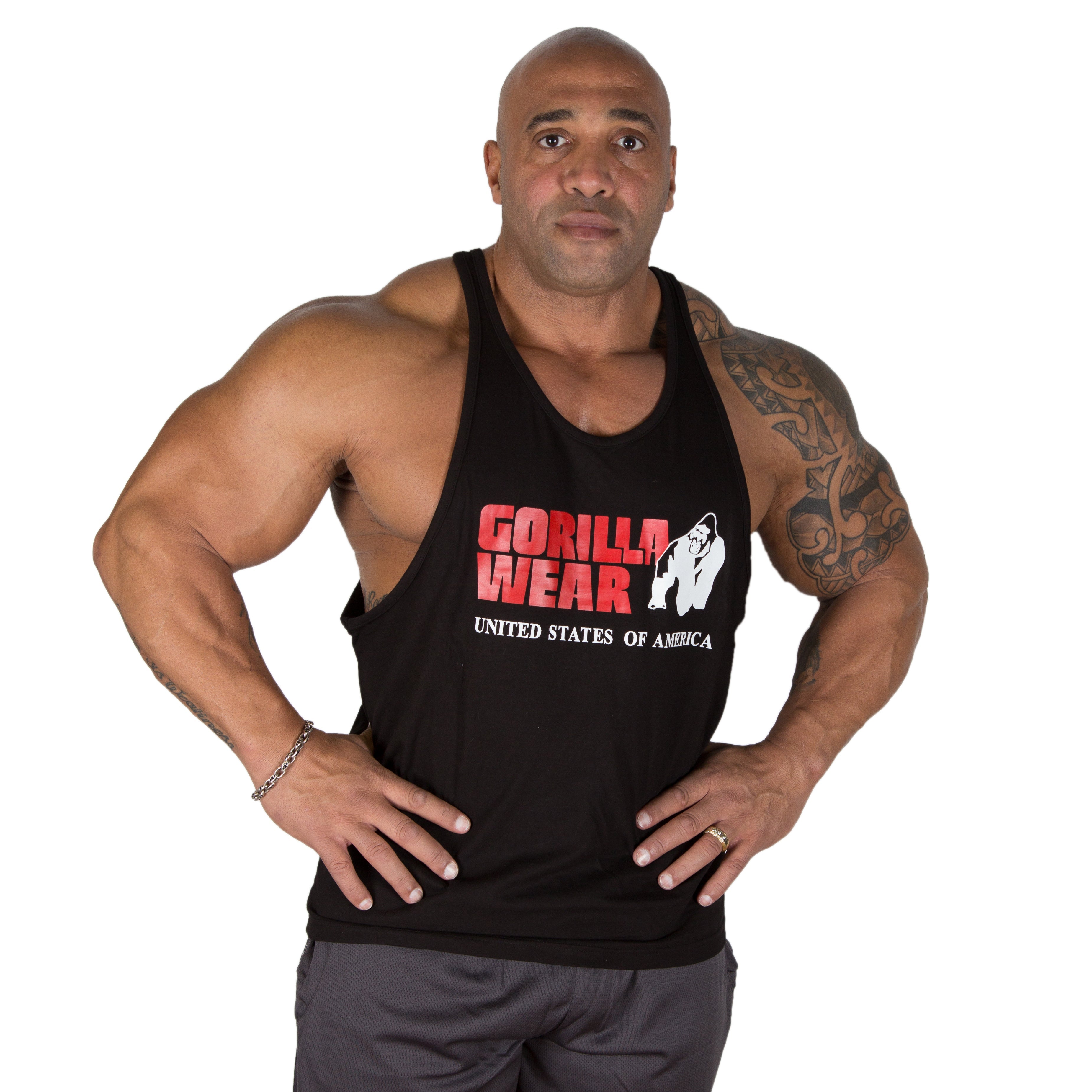 Gorilla Wear Classic Tank Top, black Gorilla Wear