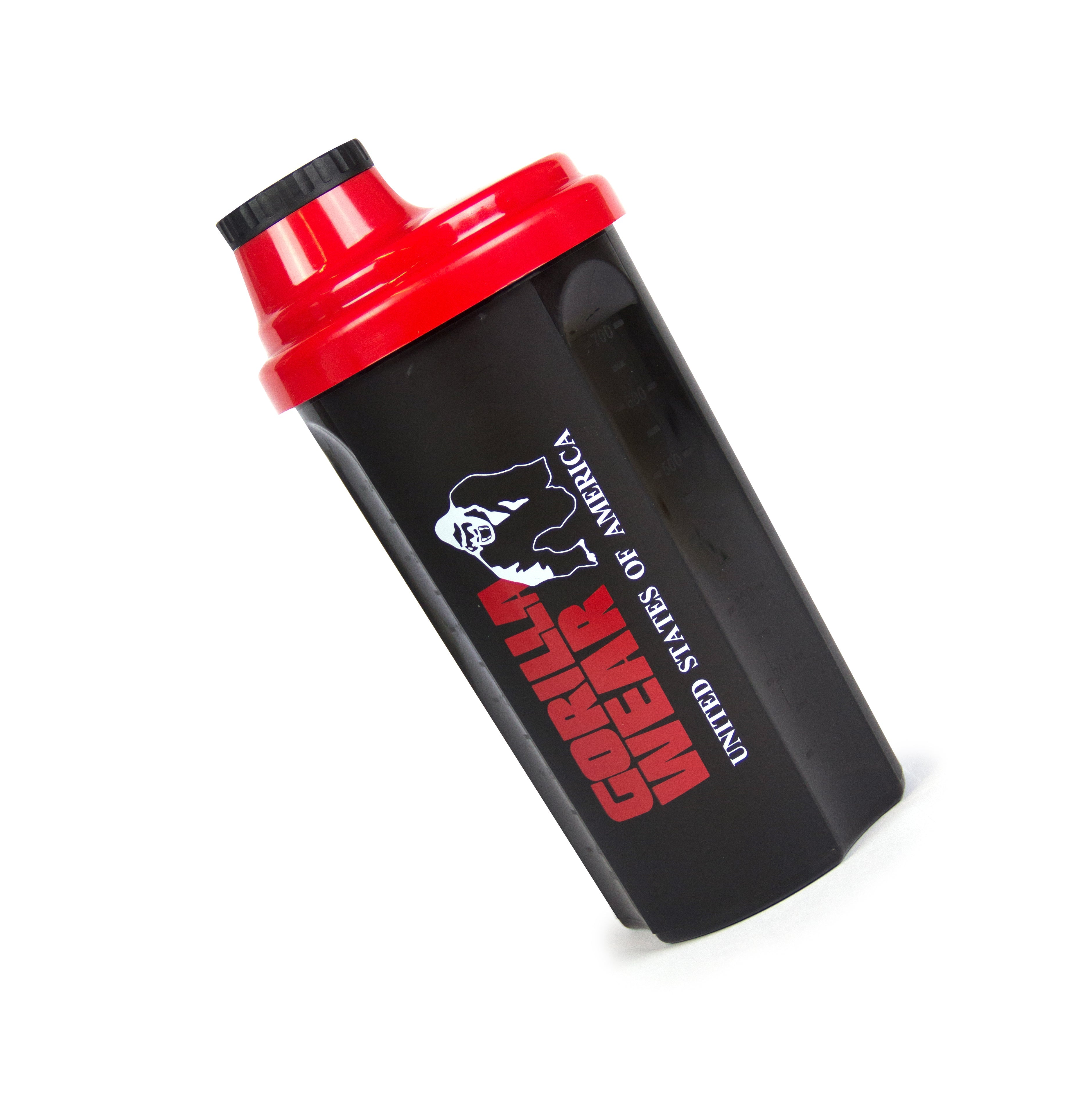 Gorilla Wear Gorilla Wear Shaker 700 ml, black/red Gorilla Wear