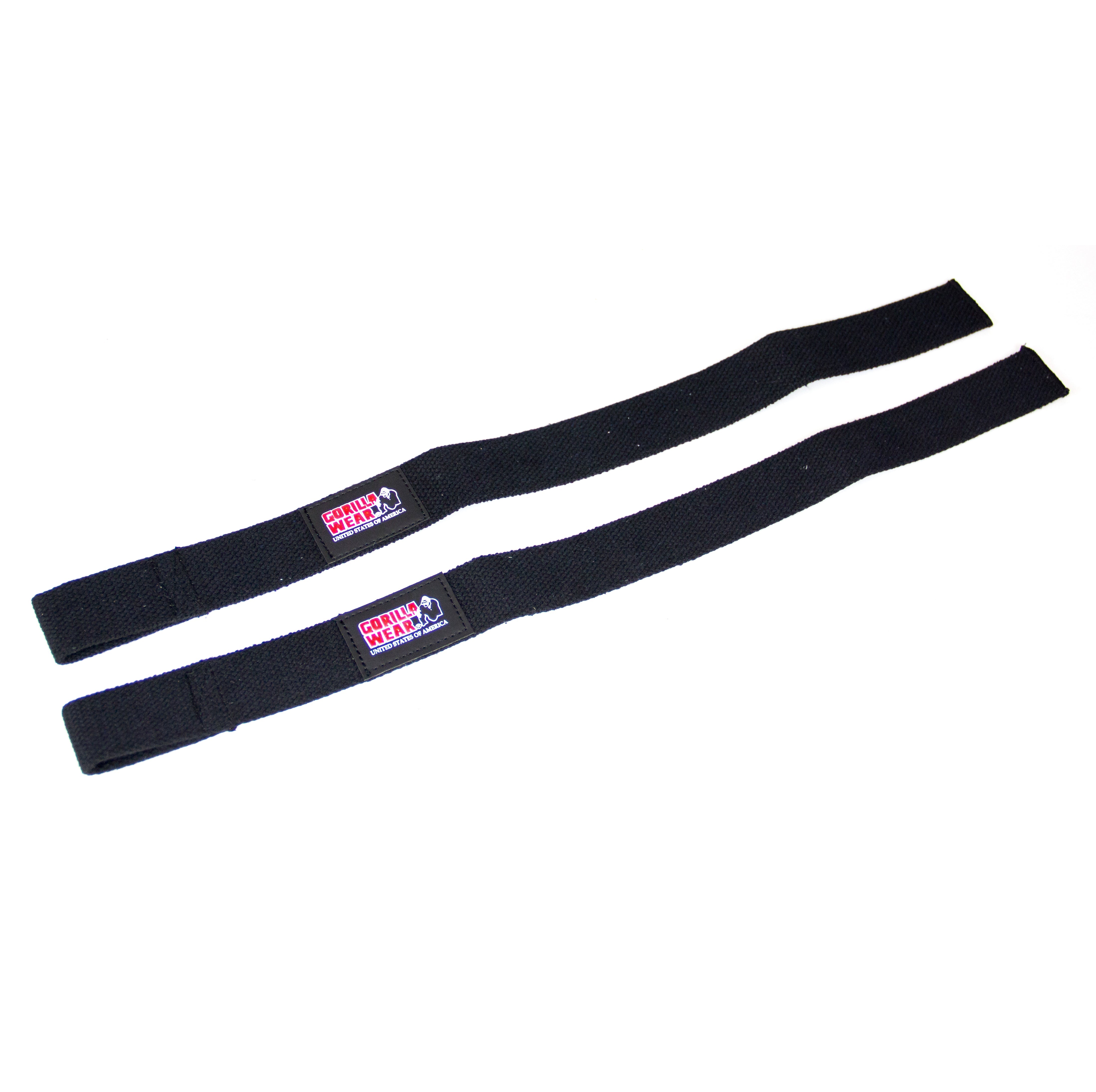 Gorilla Wear Lifting Straps, black Gorilla Wear