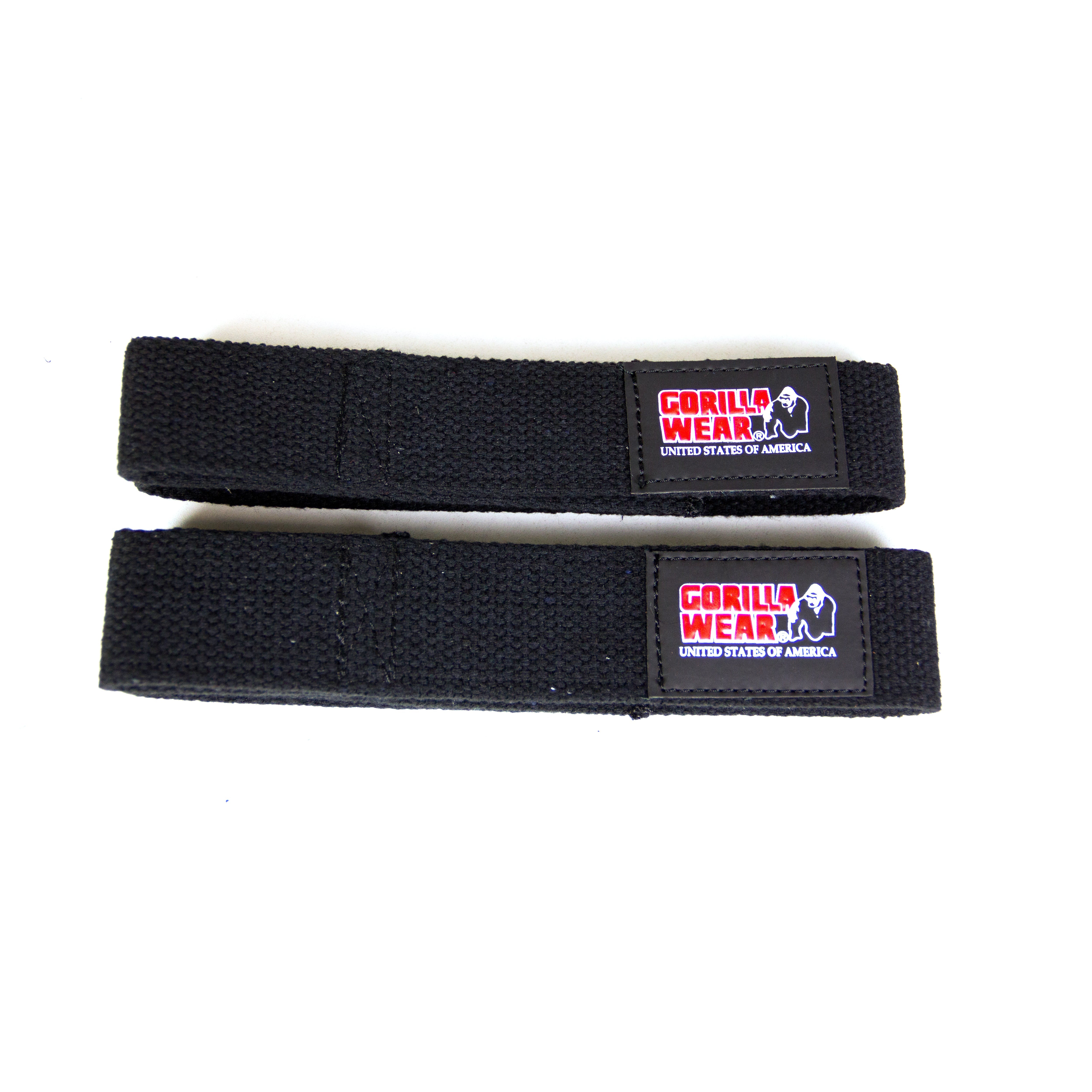 Gorilla Wear Lifting Straps, black Gorilla Wear