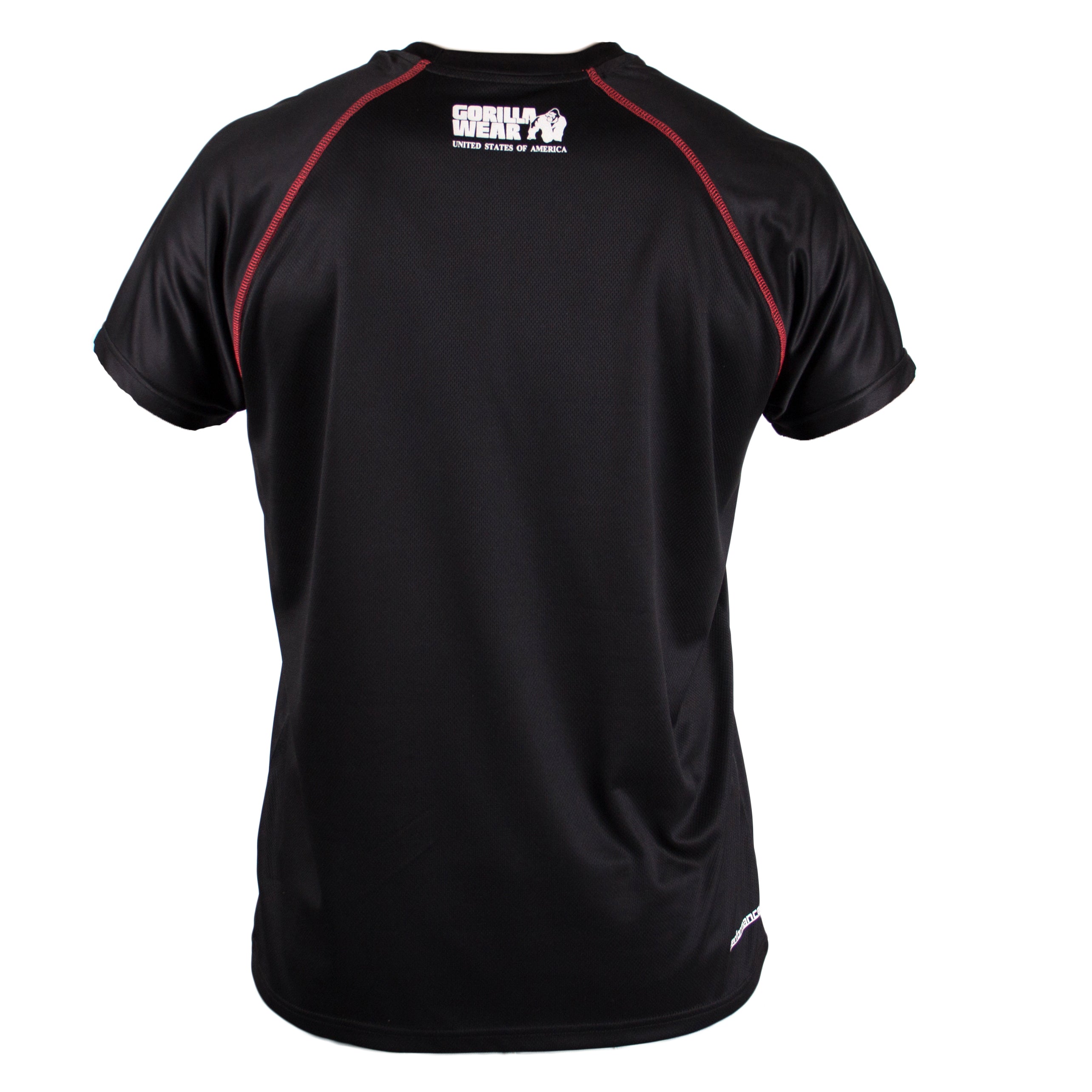 Gorilla Wear Performance T-Shirt Black/Red