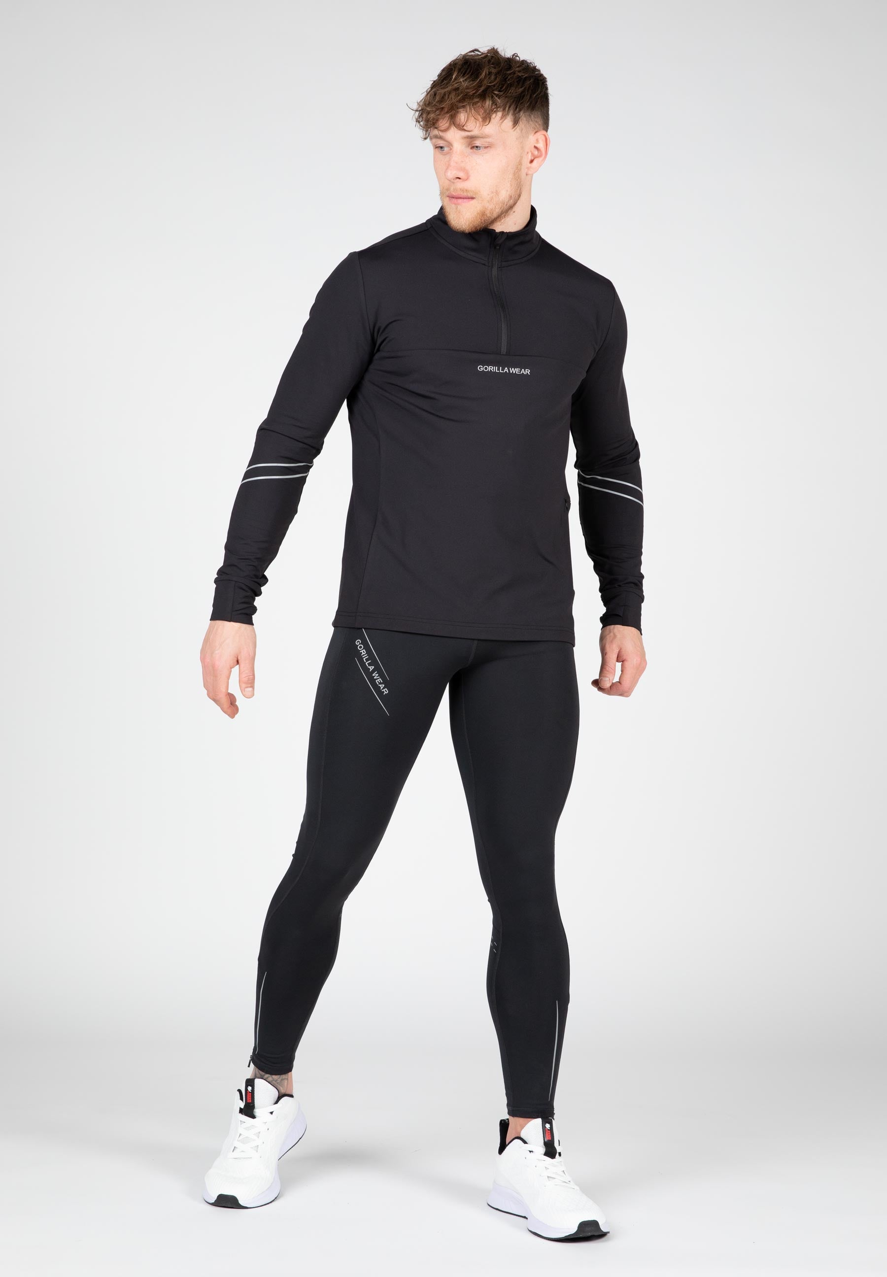 Gorilla Wear Noxen Long Sleeve, black Gorilla Wear