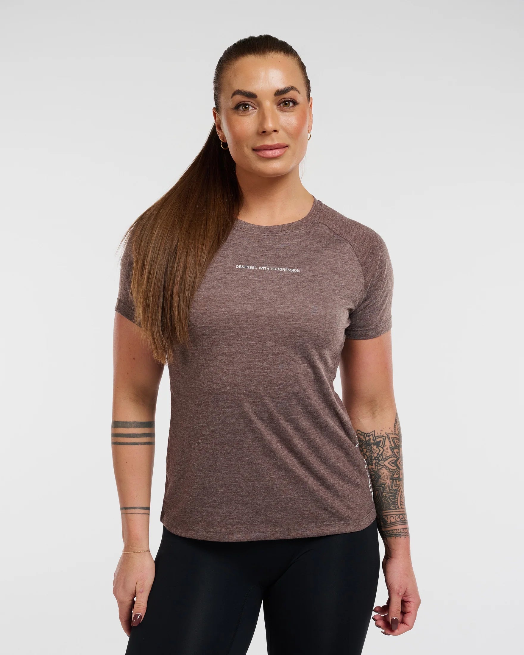 RX Performance Greatness Women’s T T-shirt Brown RX Performance