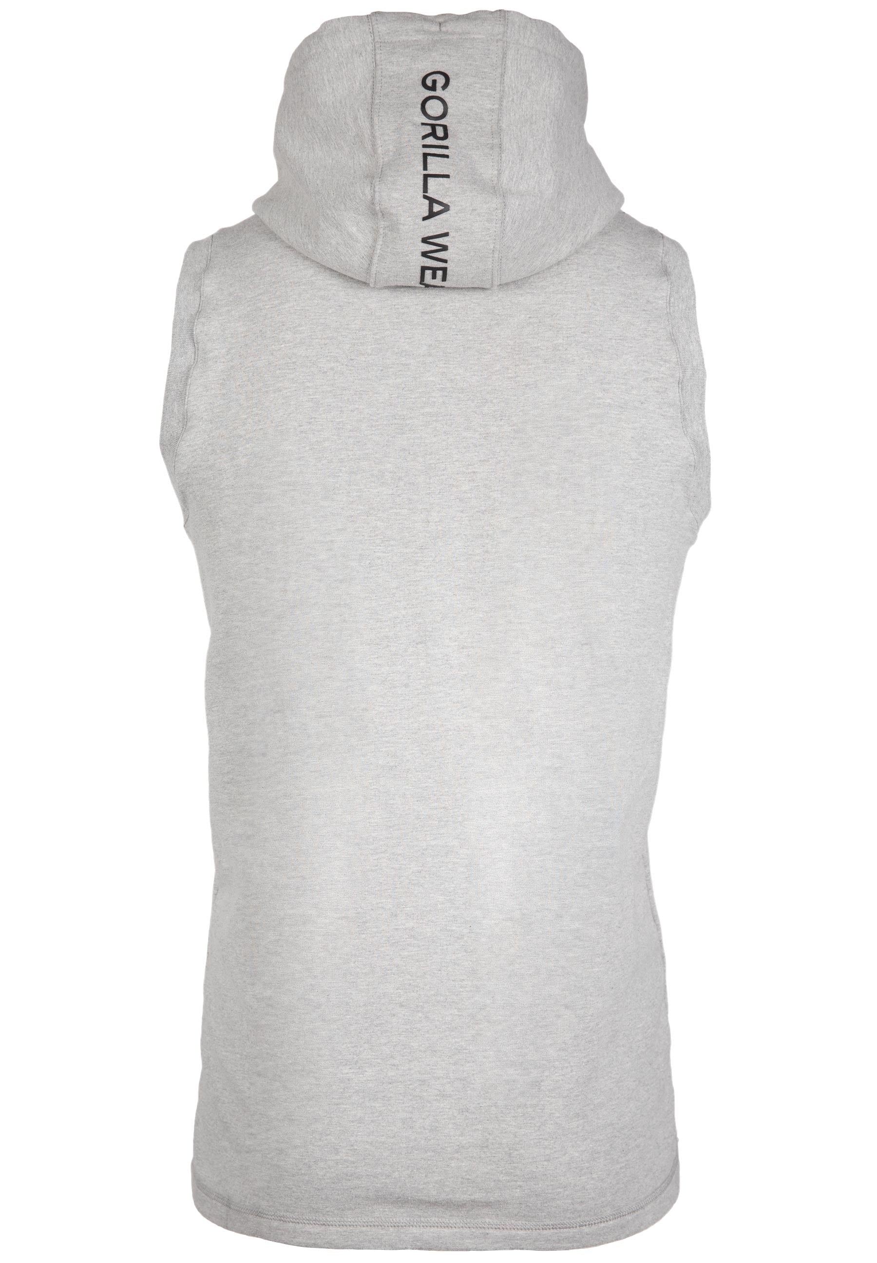 Gorilla Wear Lincoln Sleeveless Hoodie, grey Gorilla Wear