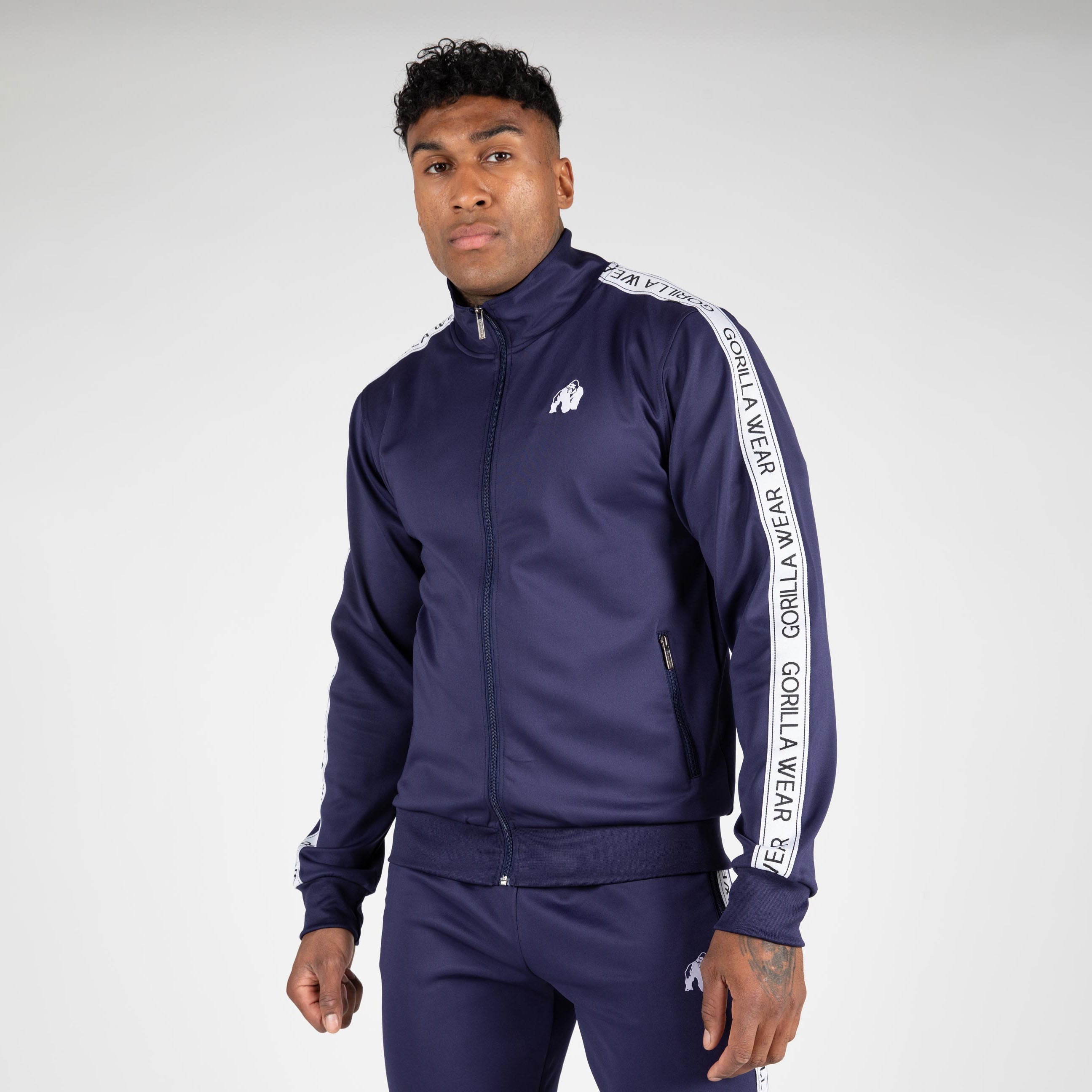 Gorilla Wear Delaware Track Jacket, navy Gorilla Wear