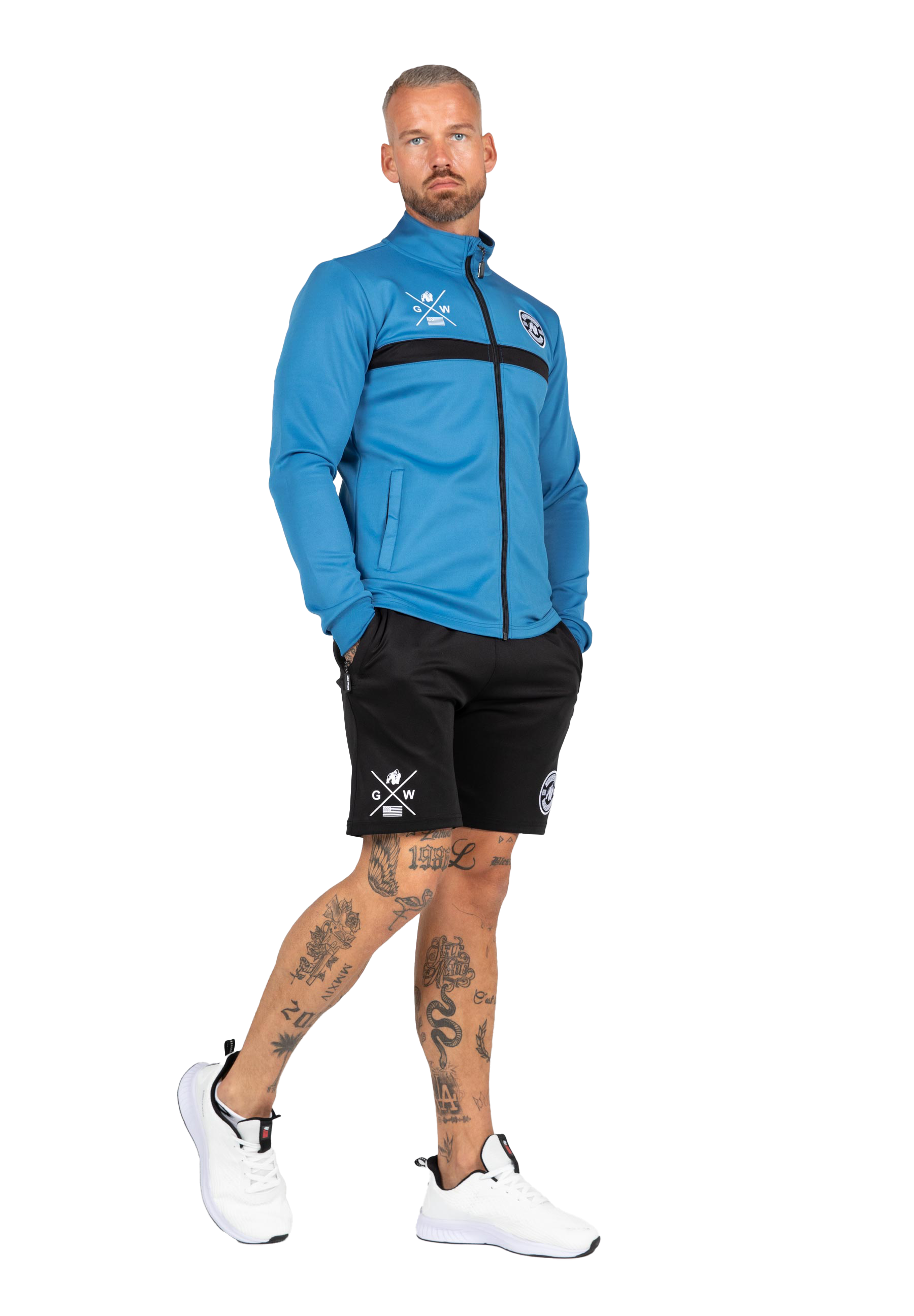 Gorilla Wear Vernon Track Jacket, blue Gorilla Wear