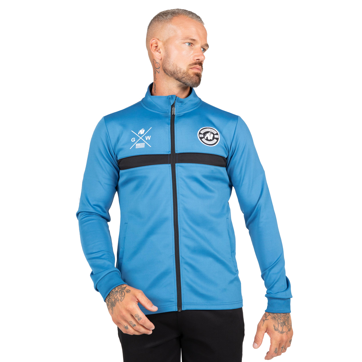 Gorilla Wear Vernon Track Jacket, blue Gorilla Wear