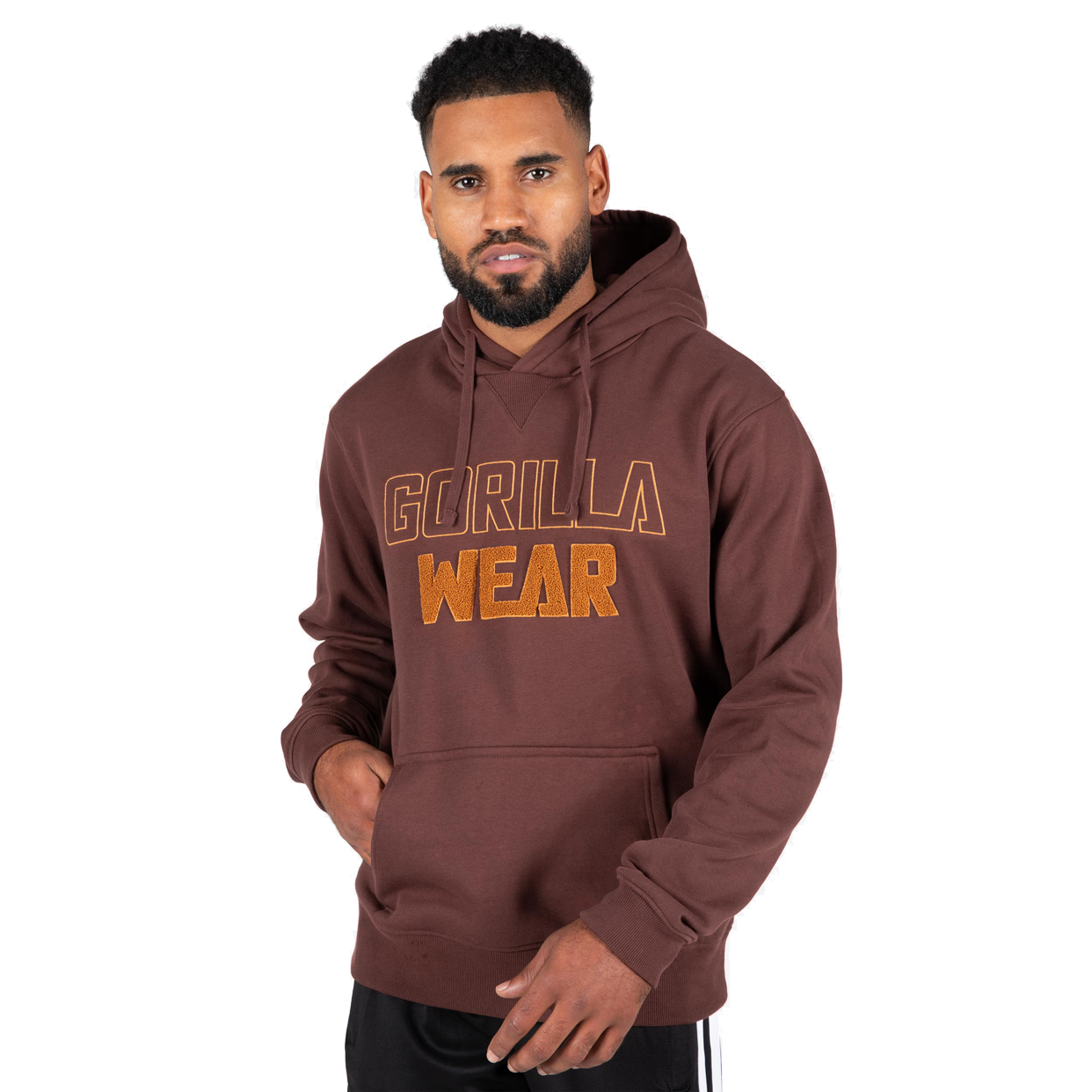 Gorilla Wear Nevada Hoodie, brown Gorilla Wear