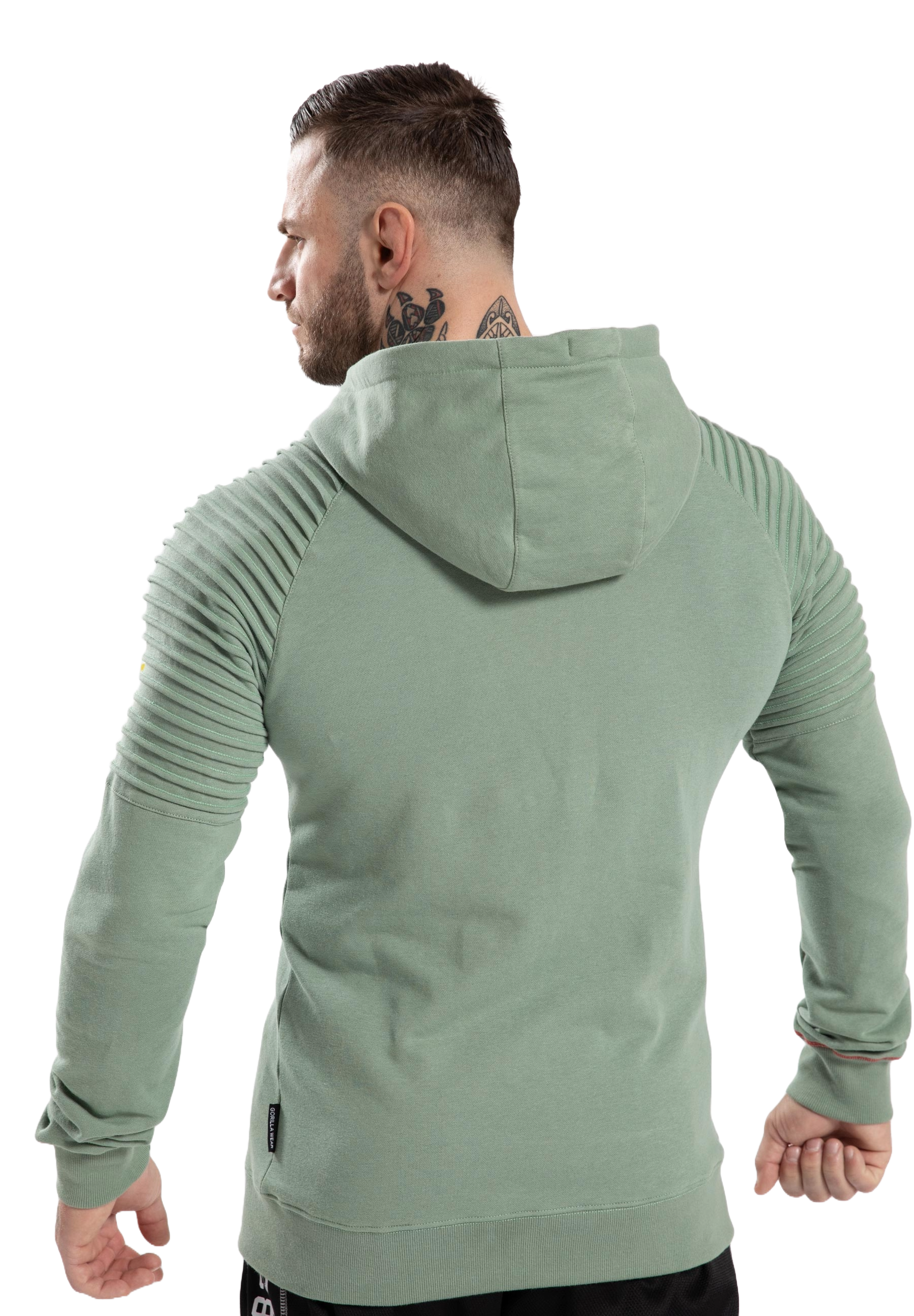 Gorilla Wear Georgia Zipped Hoodie, green bay Gorilla Wear