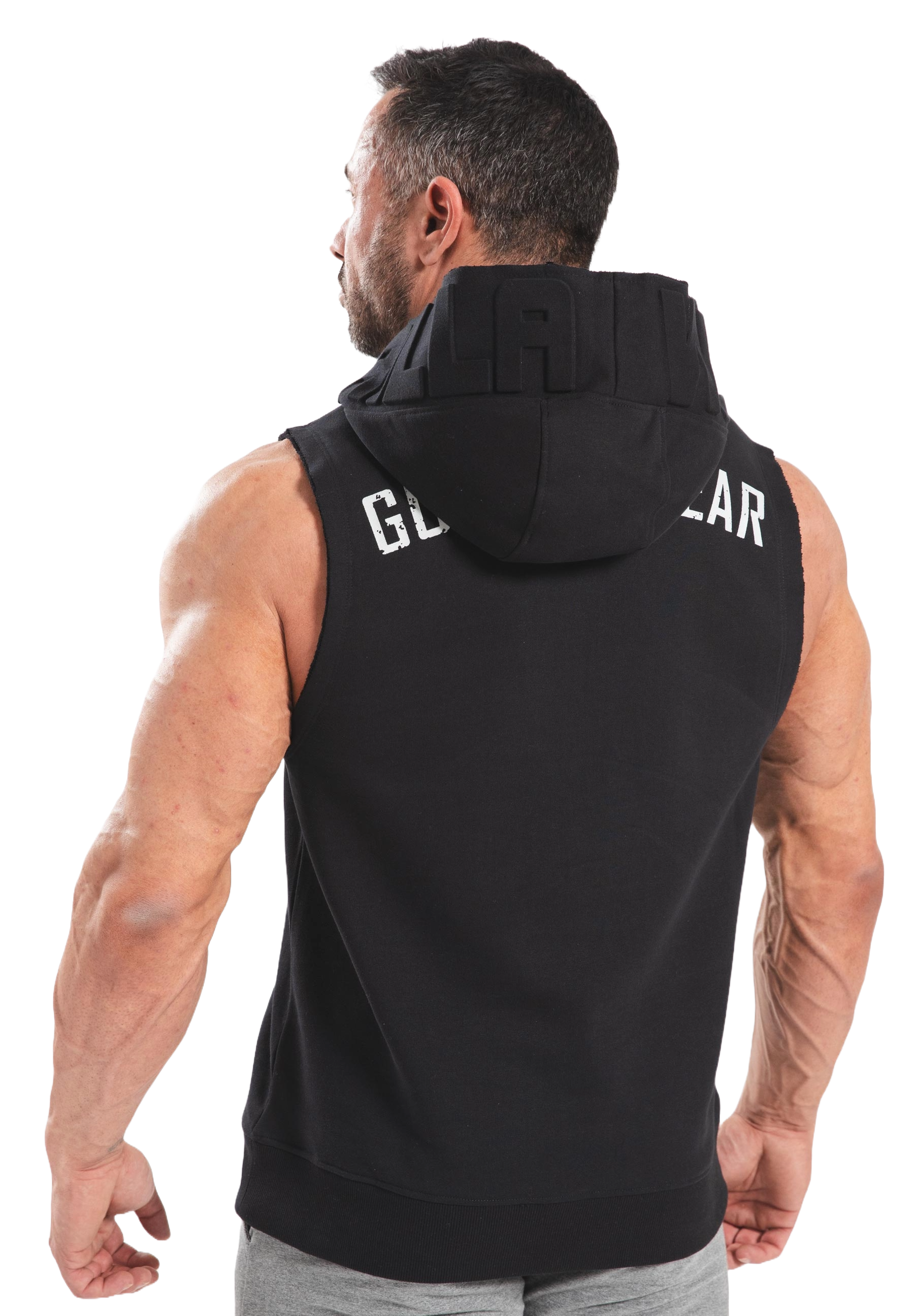 Gorilla Wear Marshall Sleeveless Hoodie, black Gorilla Wear