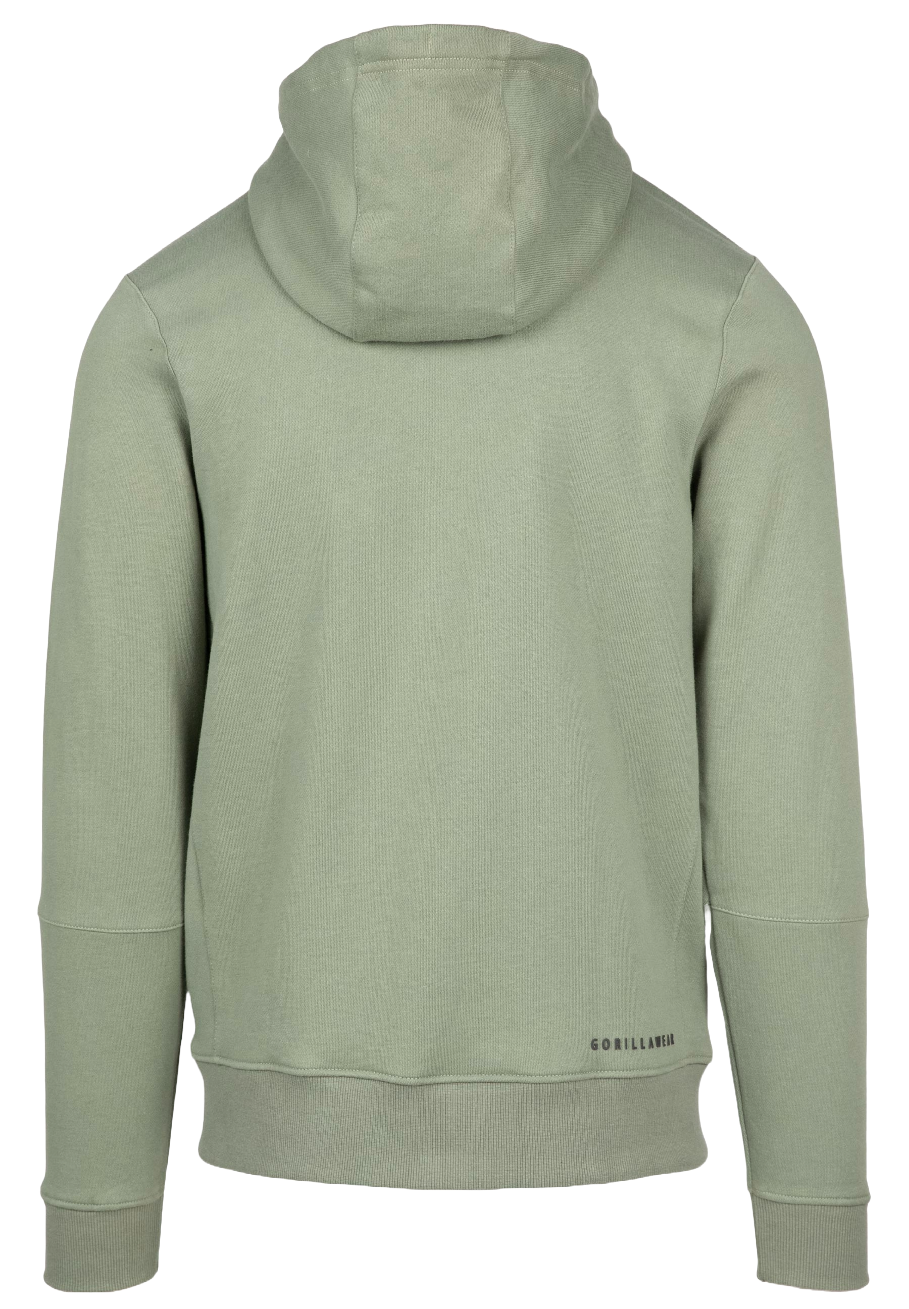 Gorilla Wear Leon Zipped Hoodie, green Gorilla Wear