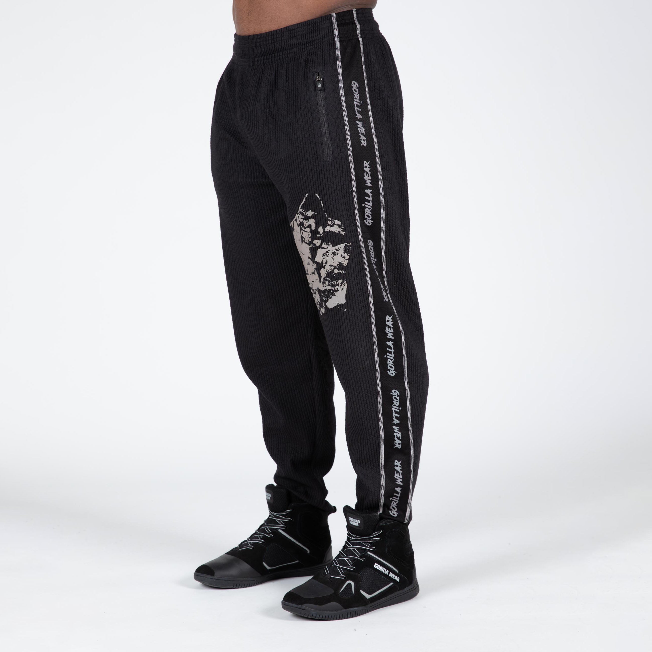 Gorilla Wear Buffalo Old School Workout Pants, black/grey Gorilla Wear