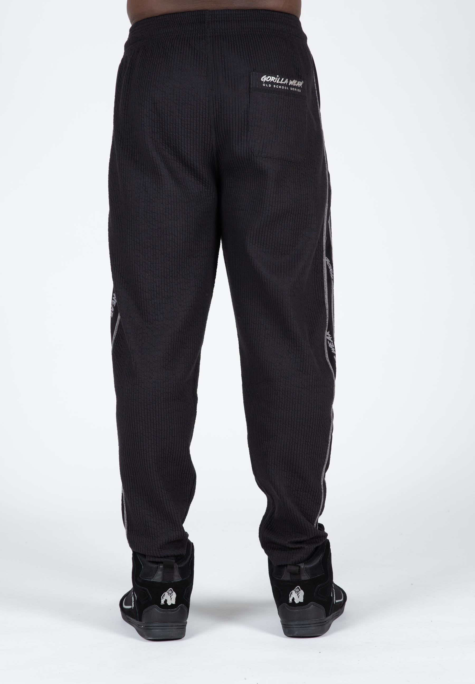Gorilla Wear Buffalo Old School Workout Pants, black/grey Gorilla Wear