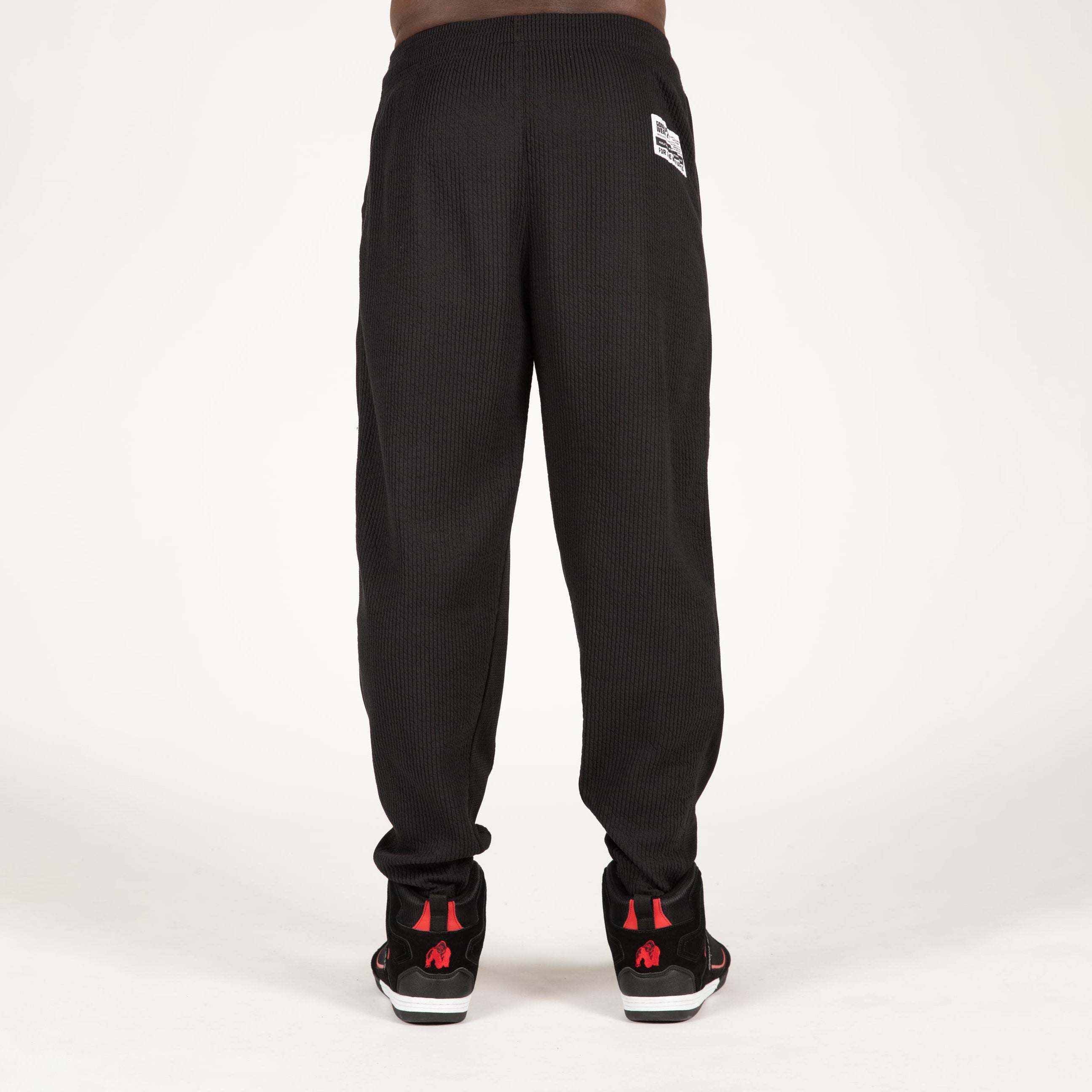 Gorilla Wear Augustine Old School Pants, black/red Gorilla Wear
