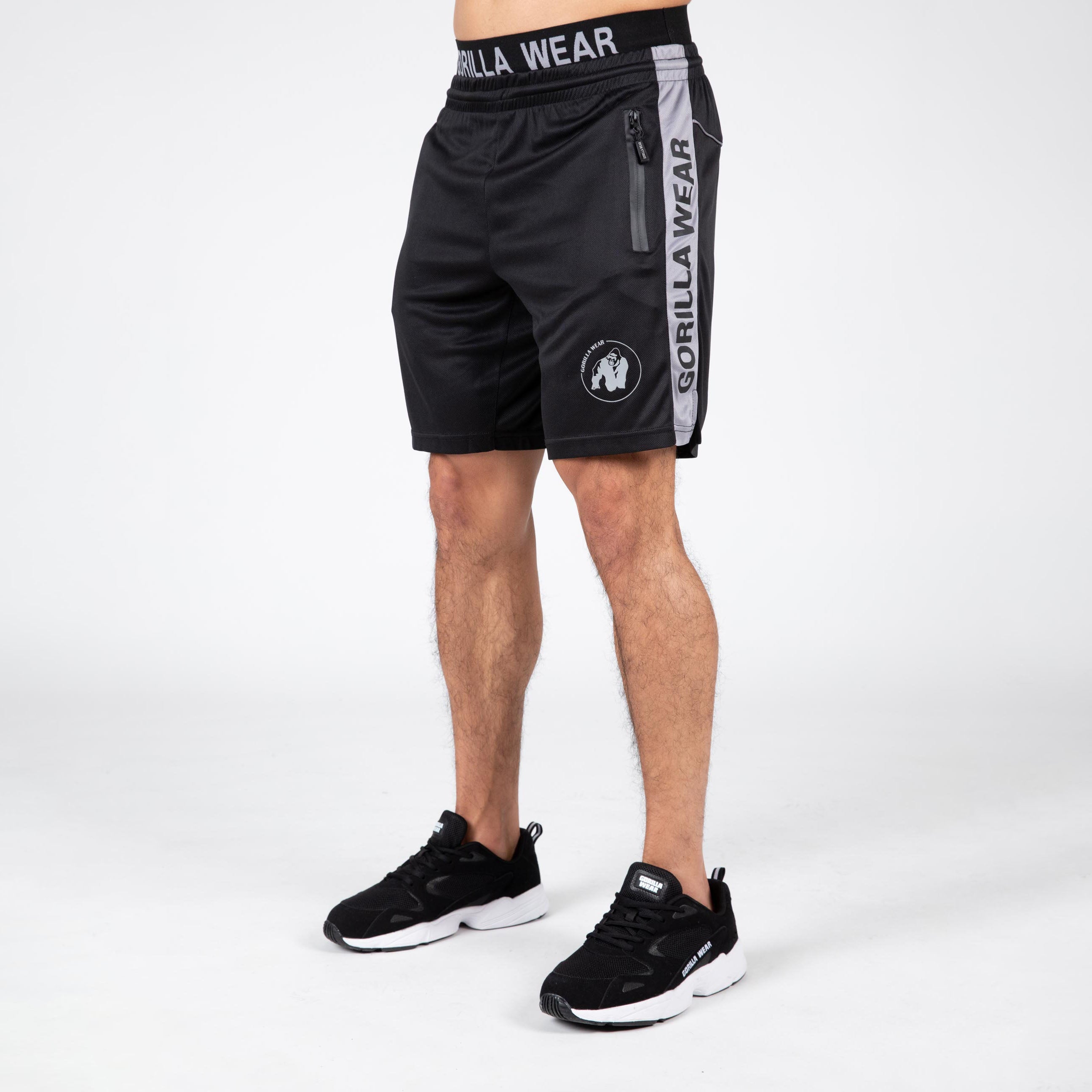 Gorilla Wear Atlanta Shorts, black/grey Gorilla Wear