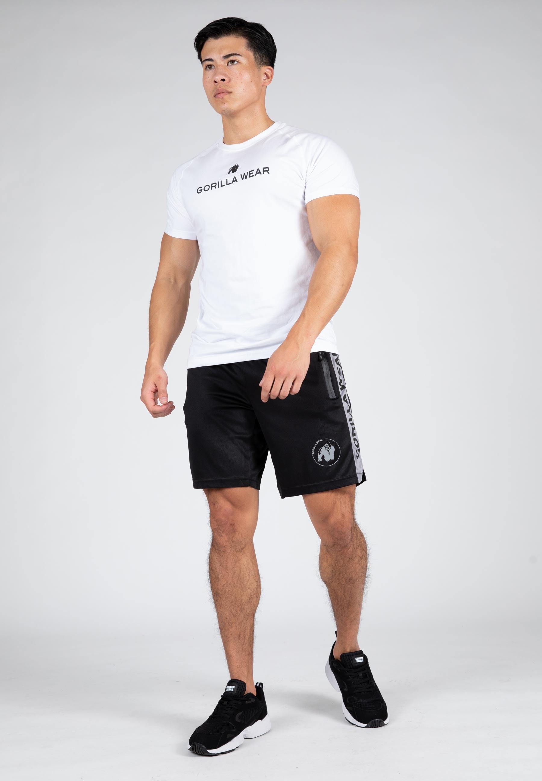 Gorilla Wear Atlanta Shorts, black/grey Gorilla Wear