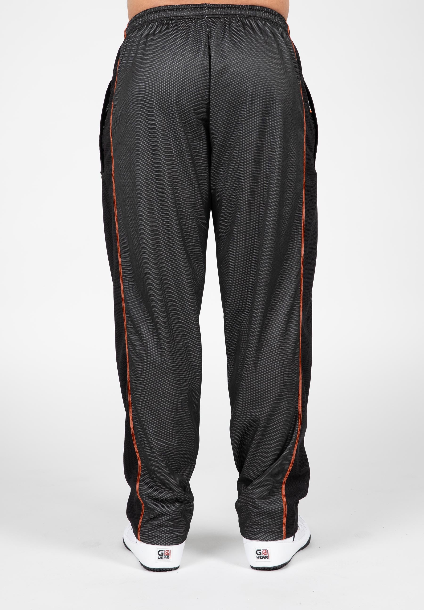 Gorilla Wear Wallace Mesh Pants, grey/orange Gorilla Wear