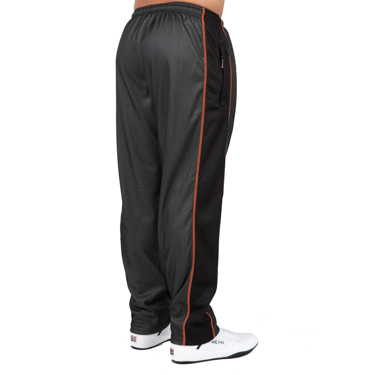 Gorilla Wear Wallace Mesh Pants, grey/orange Gorilla Wear