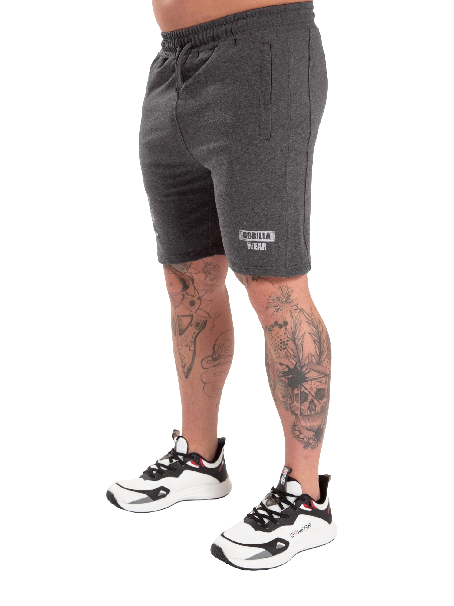 Gorilla Wear Lopez Shorts, dark grey melange Gorilla Wear