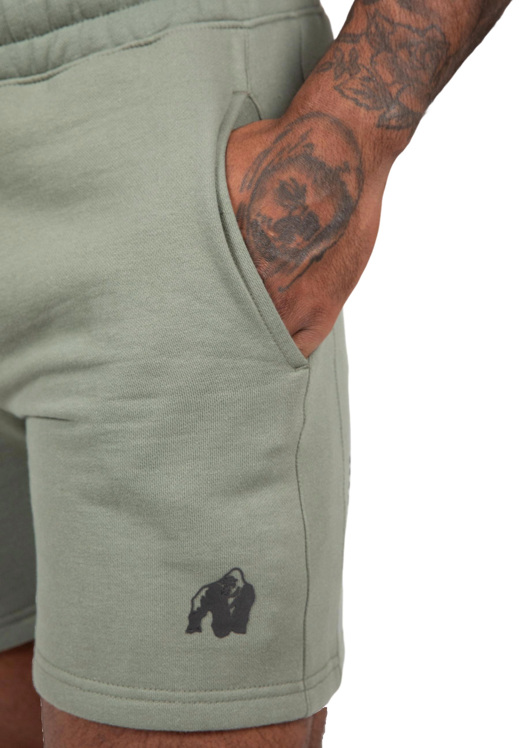Gorilla Wear Leon Sweat Shorts, green Gorilla Wear