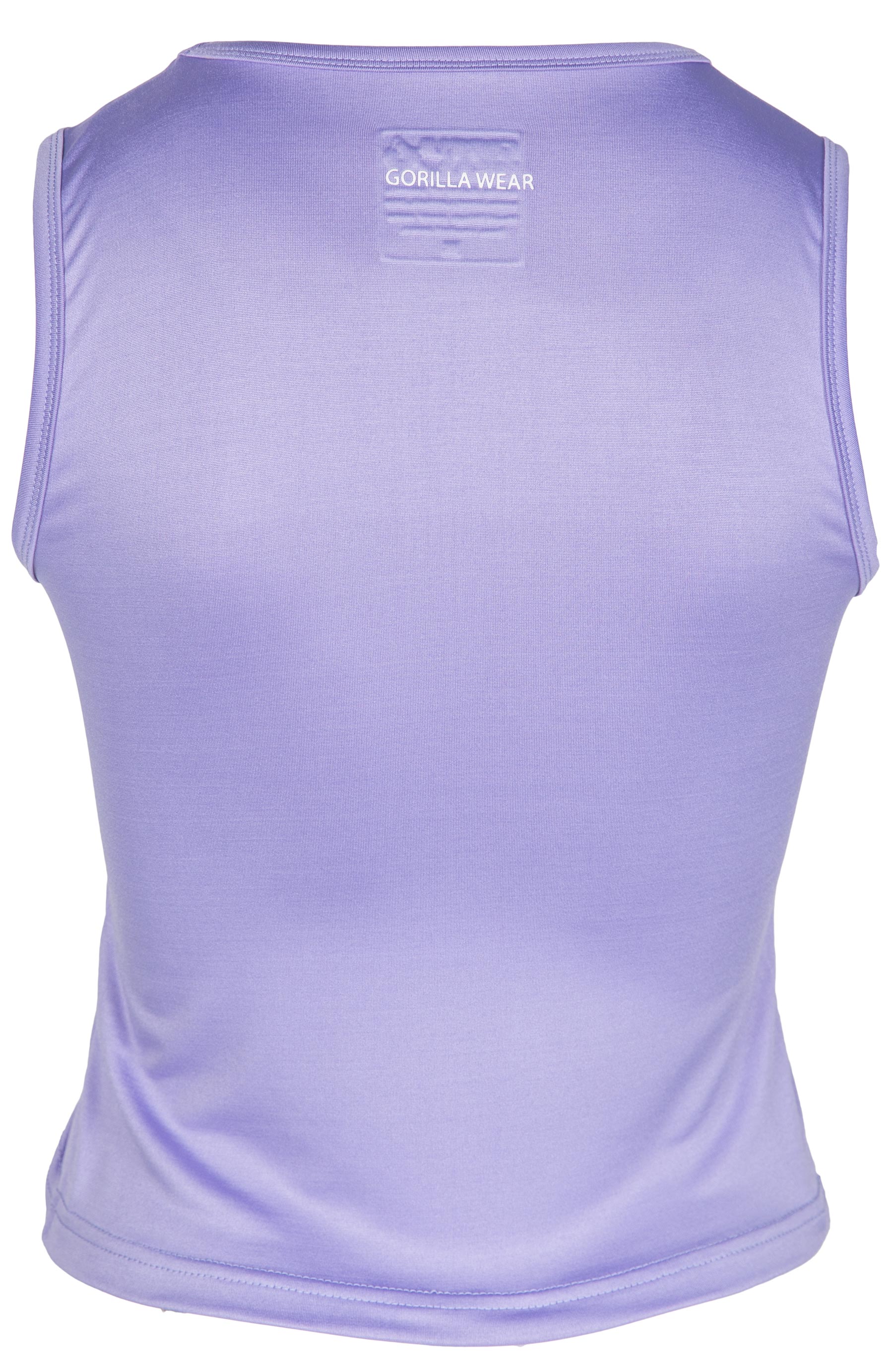 Gorilla Wear Estelle Twisted Crop Top, lilac Gorilla Wear