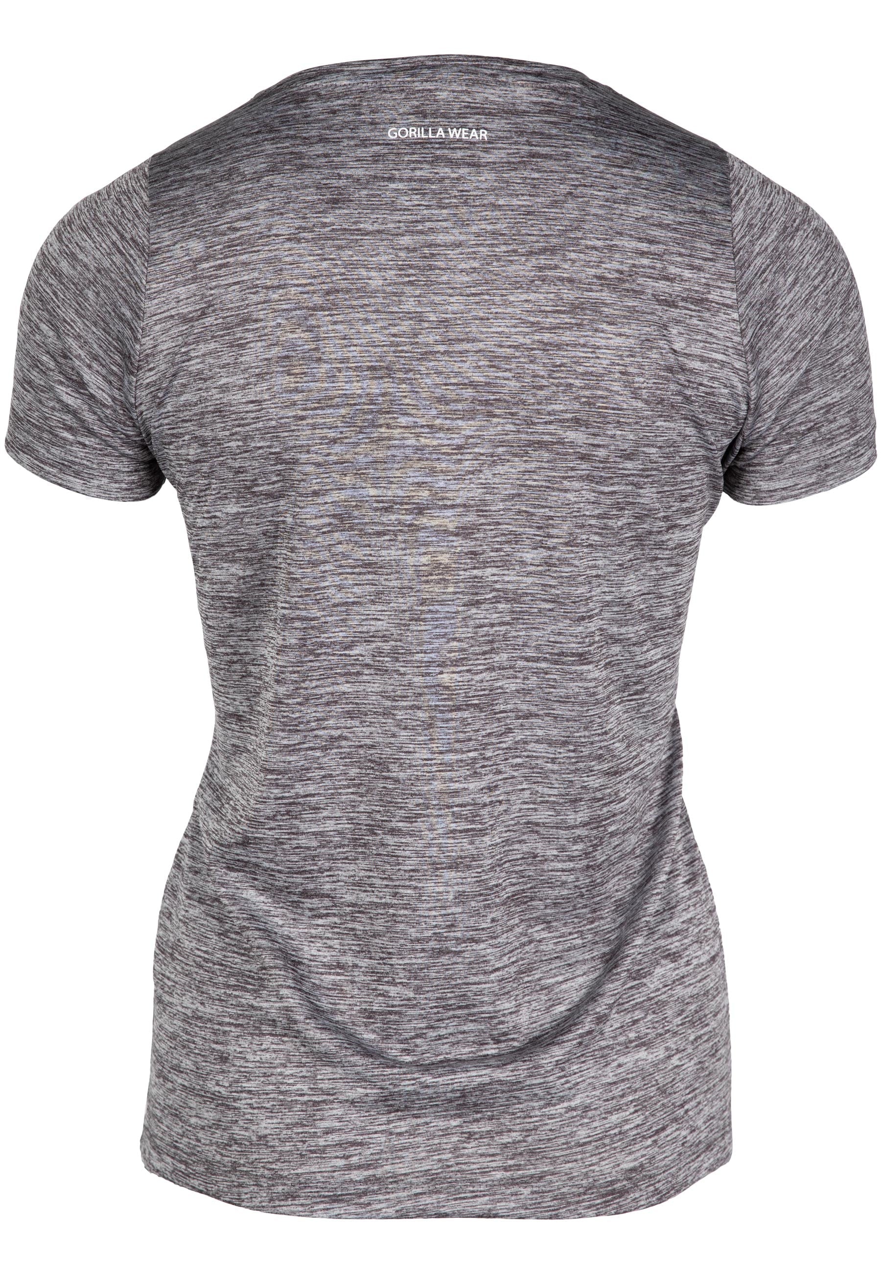 Gorilla Wear Elmira V-Neck T-Shirt, grey melange Gorilla Wear